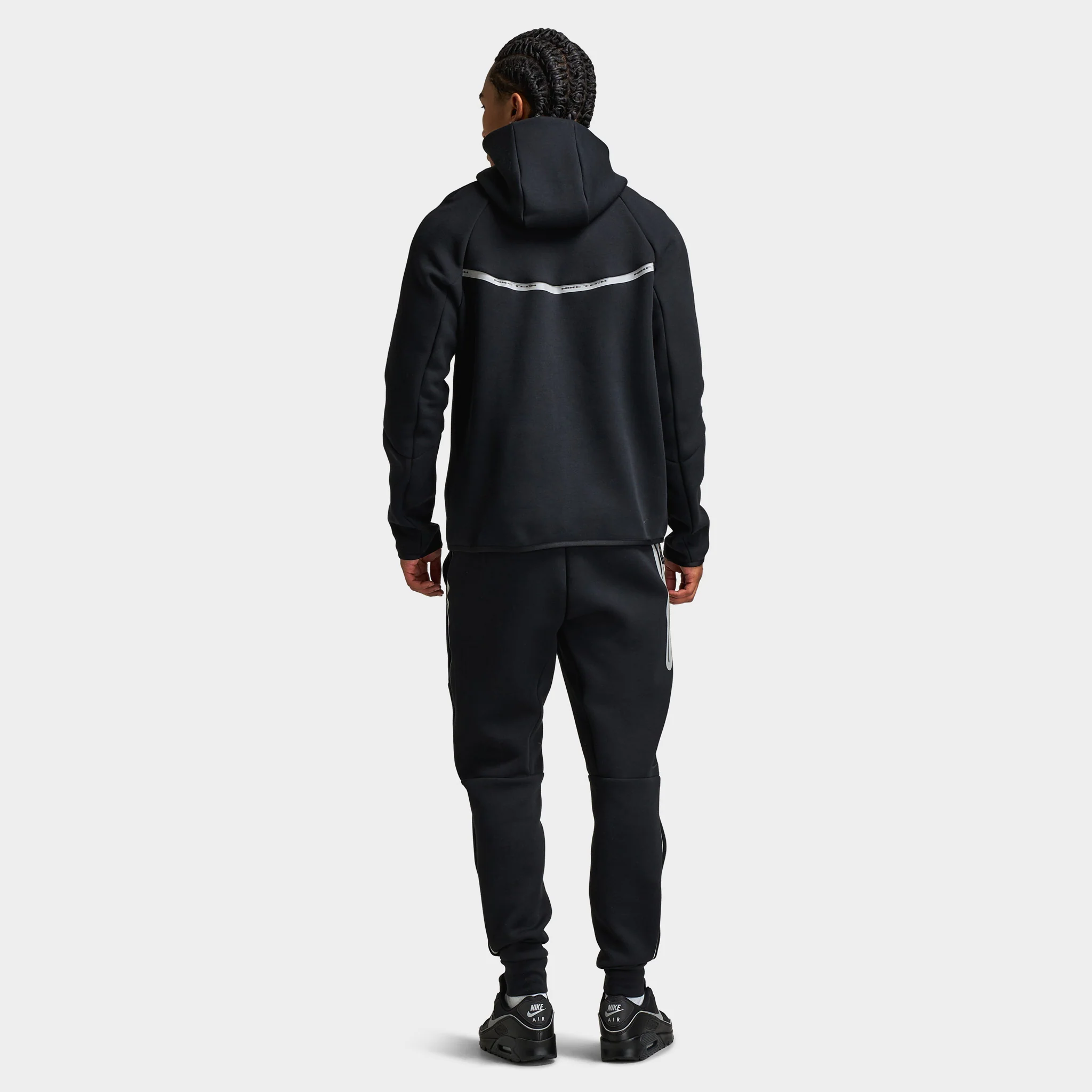 Nike Sportswear Tech Fleece Hoodie Reflective / Black - Image 5