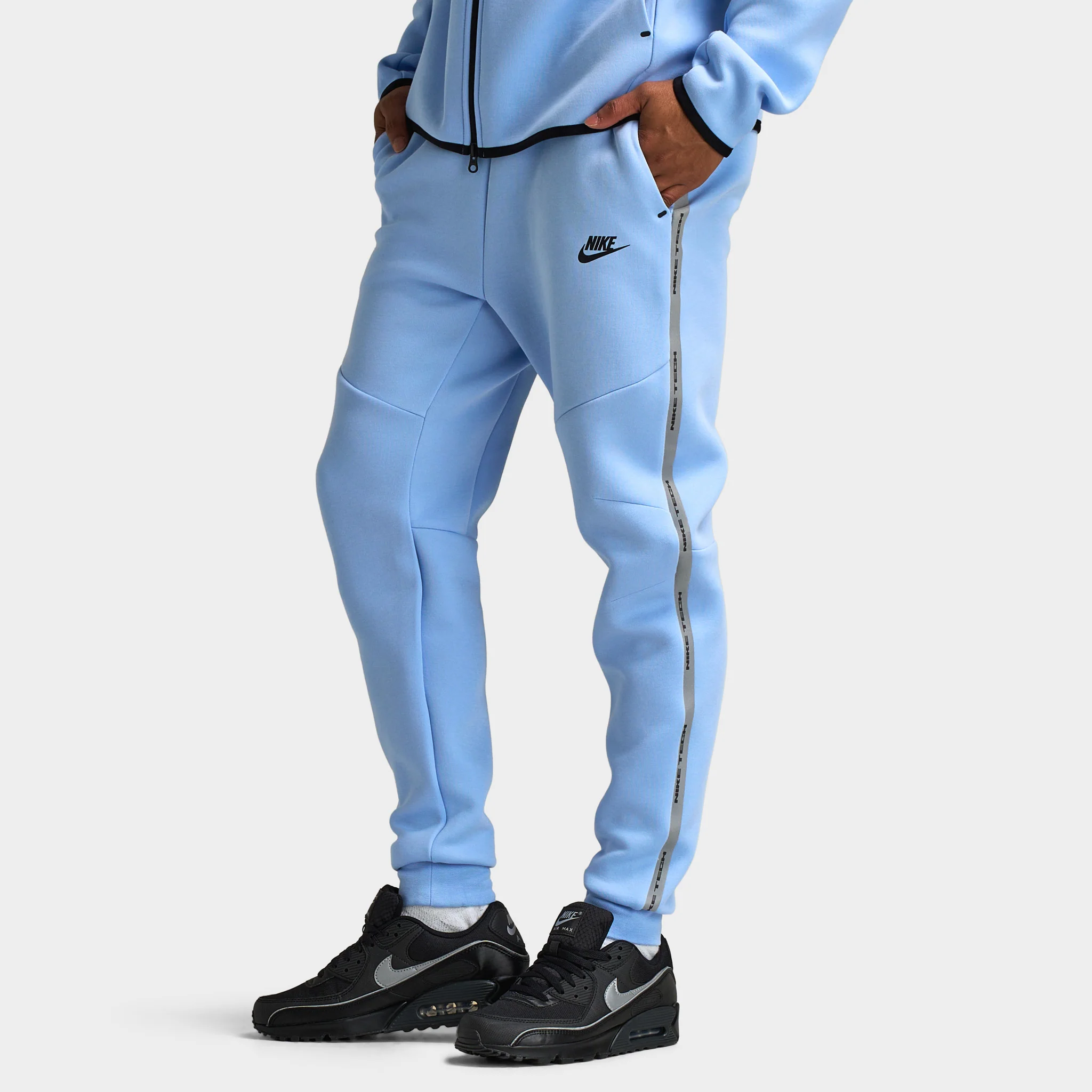 Nike Sportswear Tech Fleece Joggers / Blue - Image 3