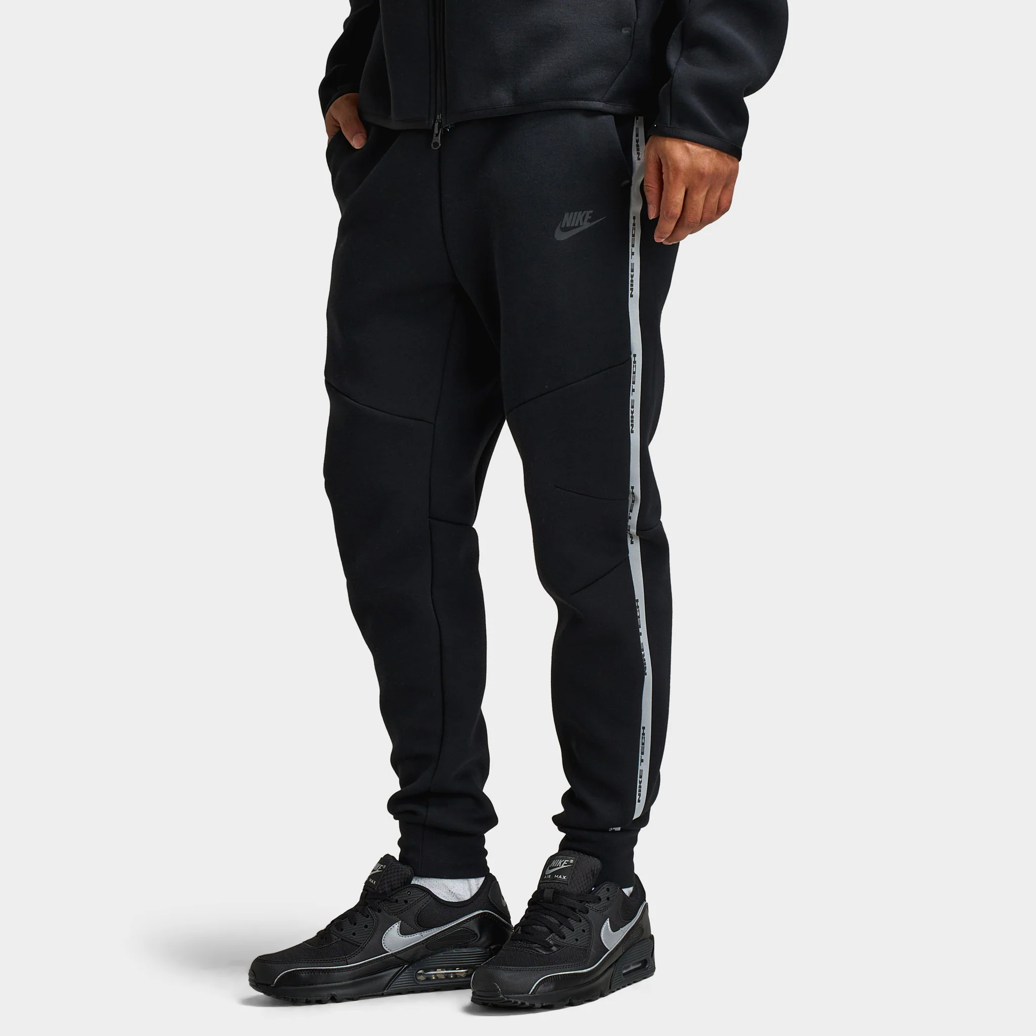 Nike Sportswear Tech Fleece Joggers Reflective / Black - Image 3
