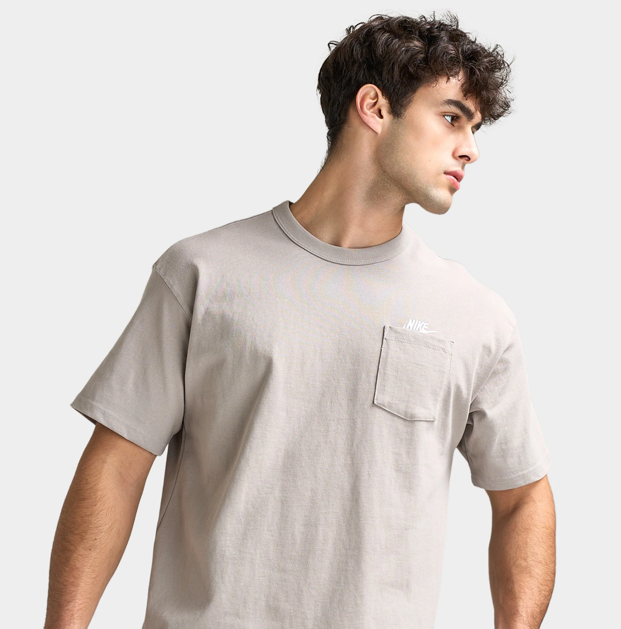 Nike Sportswear Tee Premium Essentials Sustainable College Grey / Heather - Image 4