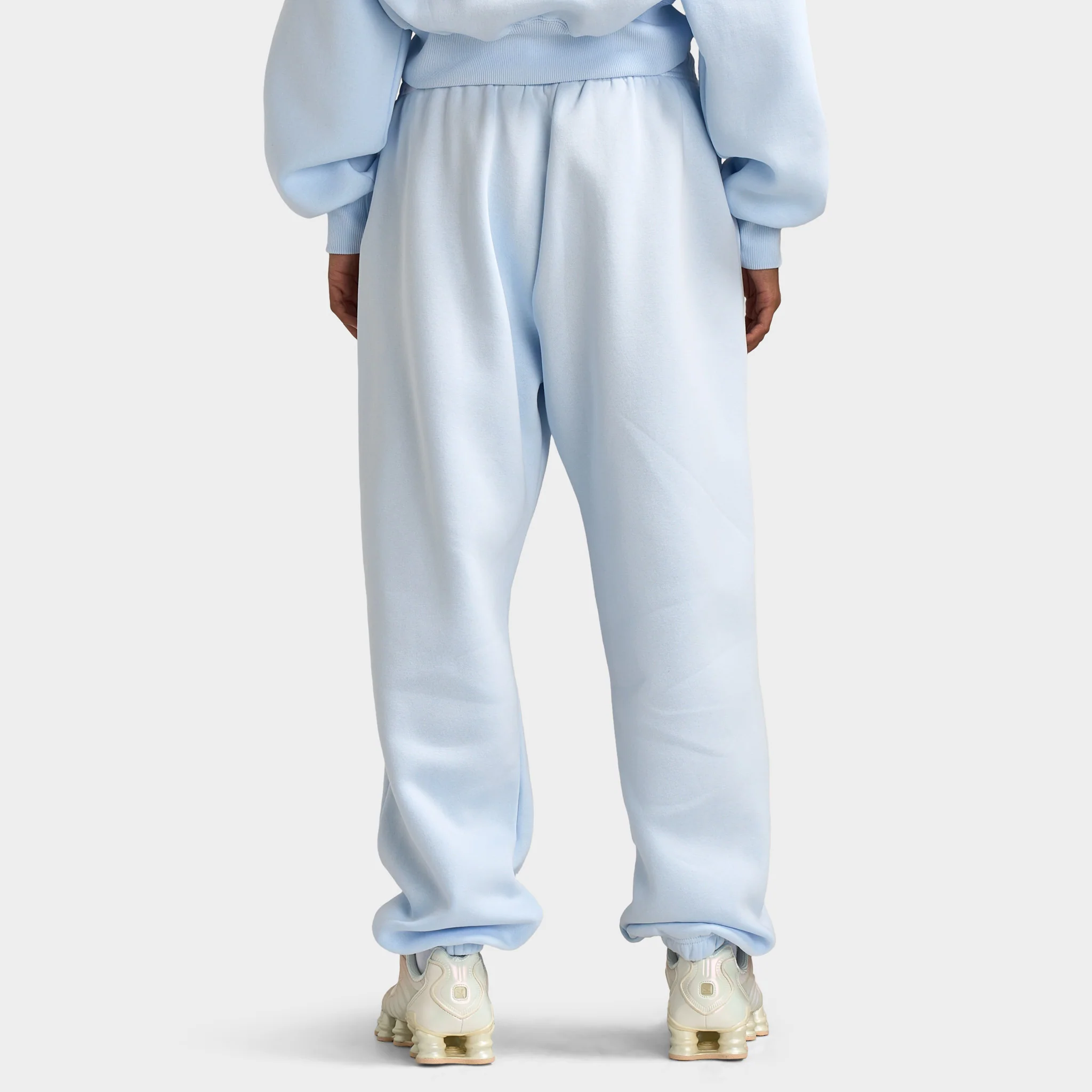 Nike Sportswear Women's Phoenix Fleece High-Waisted Oversized Sweatpants Blue Tint / Sail - Image 2