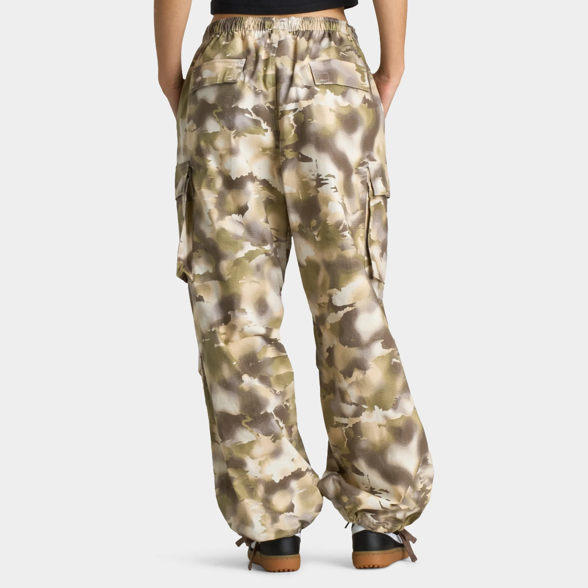 Nike Sportswear Women's Camo Cargo Pants Lt Orewood Brown / Sail - Image 2