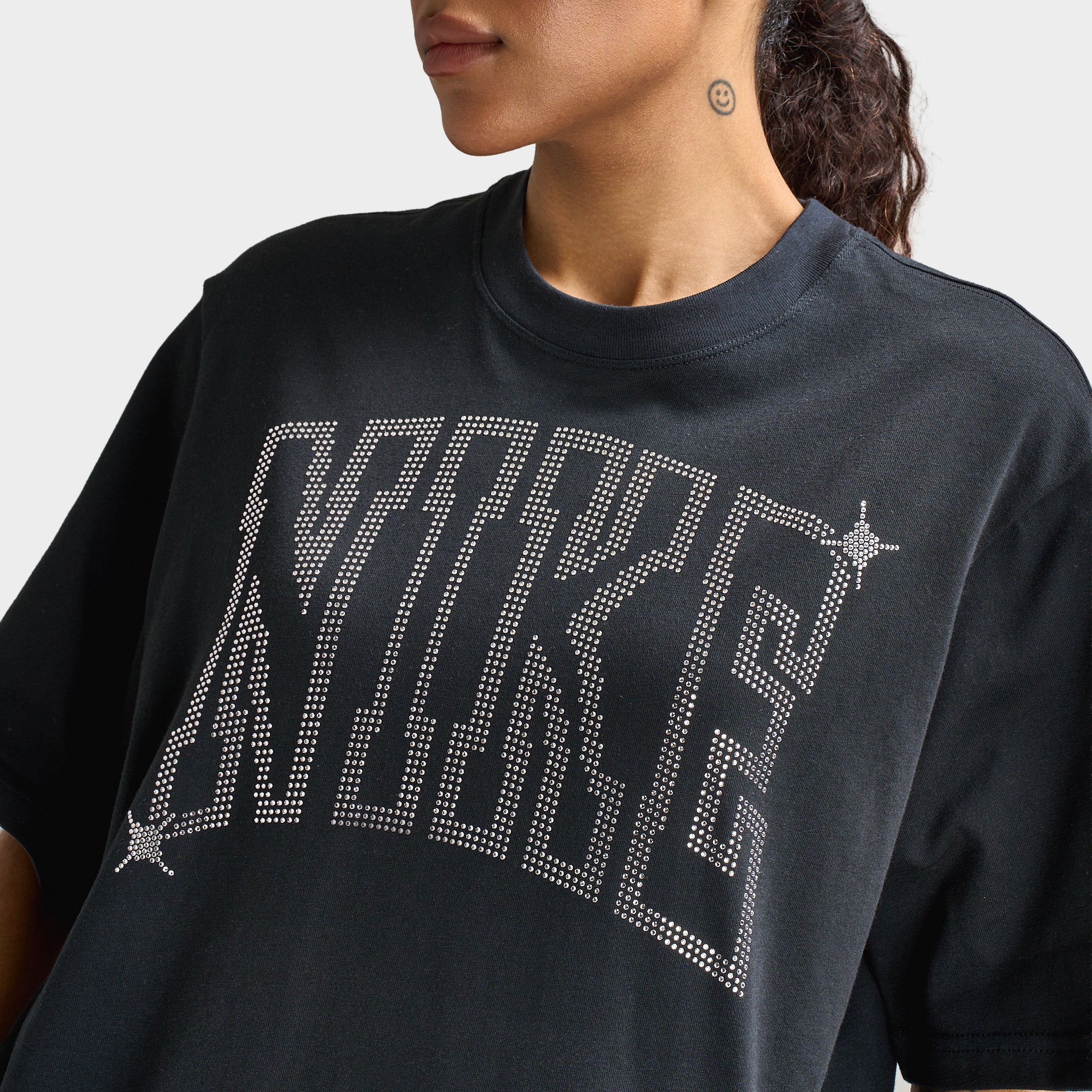 Nike Sportswear Women's Classic Boxy ST7 T-Shirt / Black - Image 3