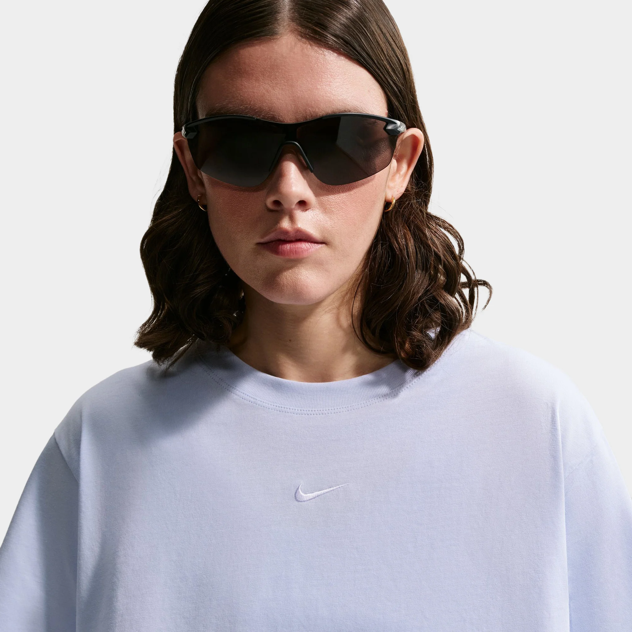 Nike Sportswear Women's Crop T-Shirt /  Hydrogen Blue / Sail - Image 3