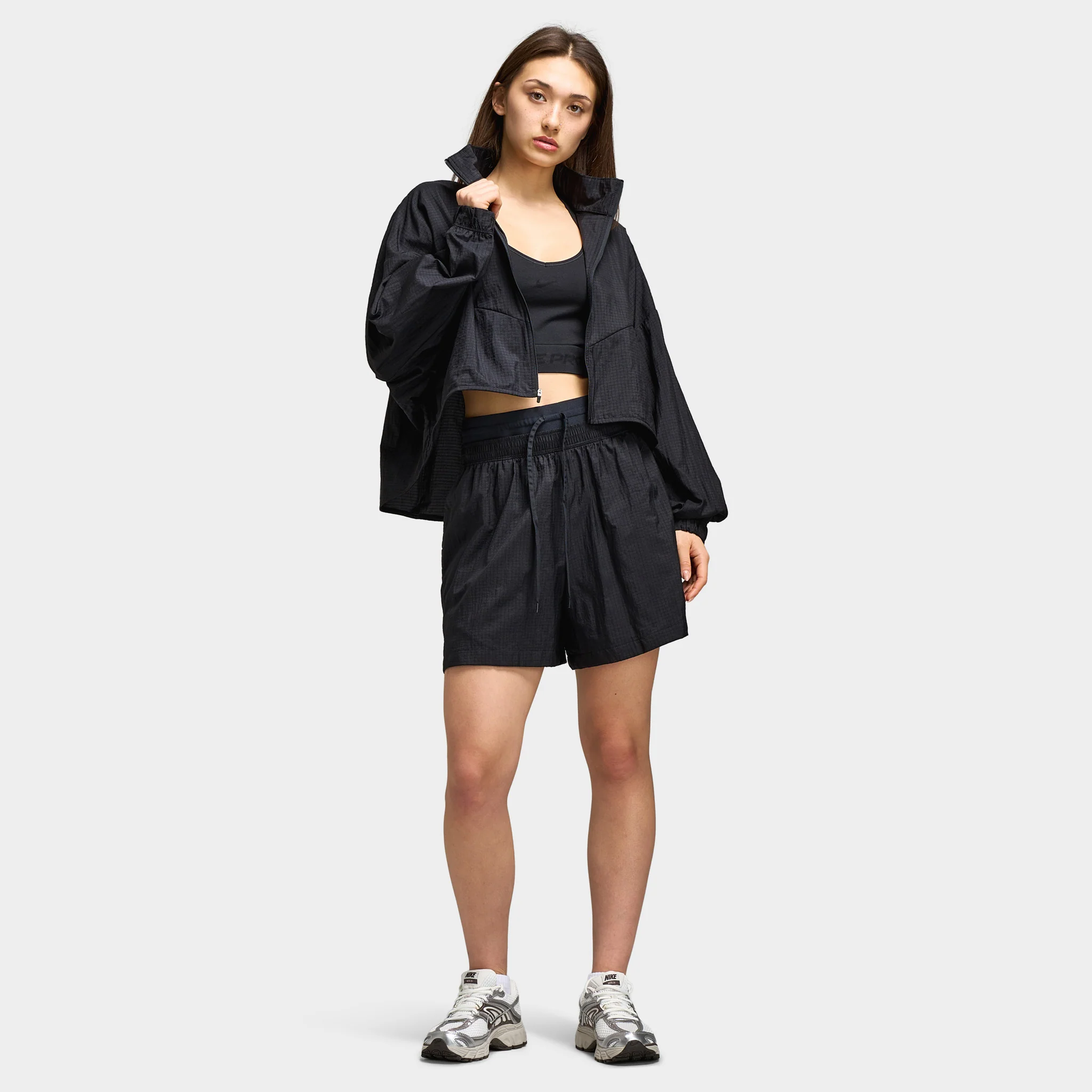 Nike Sportswear Women's Double Waistband Shorts / Steam - Image 6