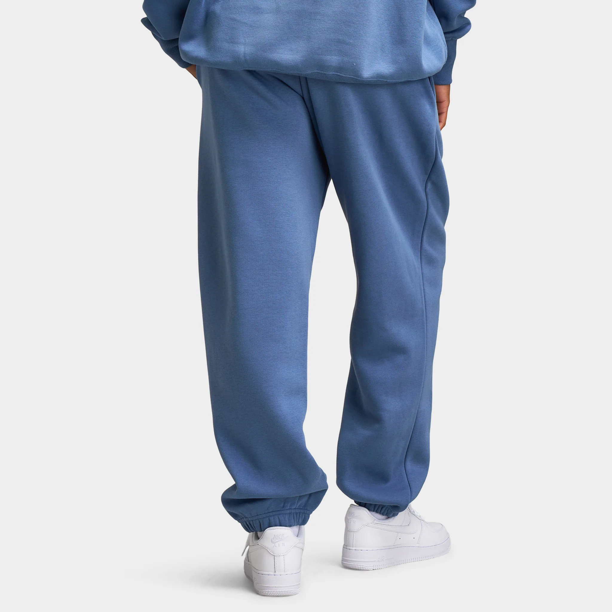 Nike Sportswear Women's Phoenix Fleece High-Waisted Pants Slate / White - Image 2