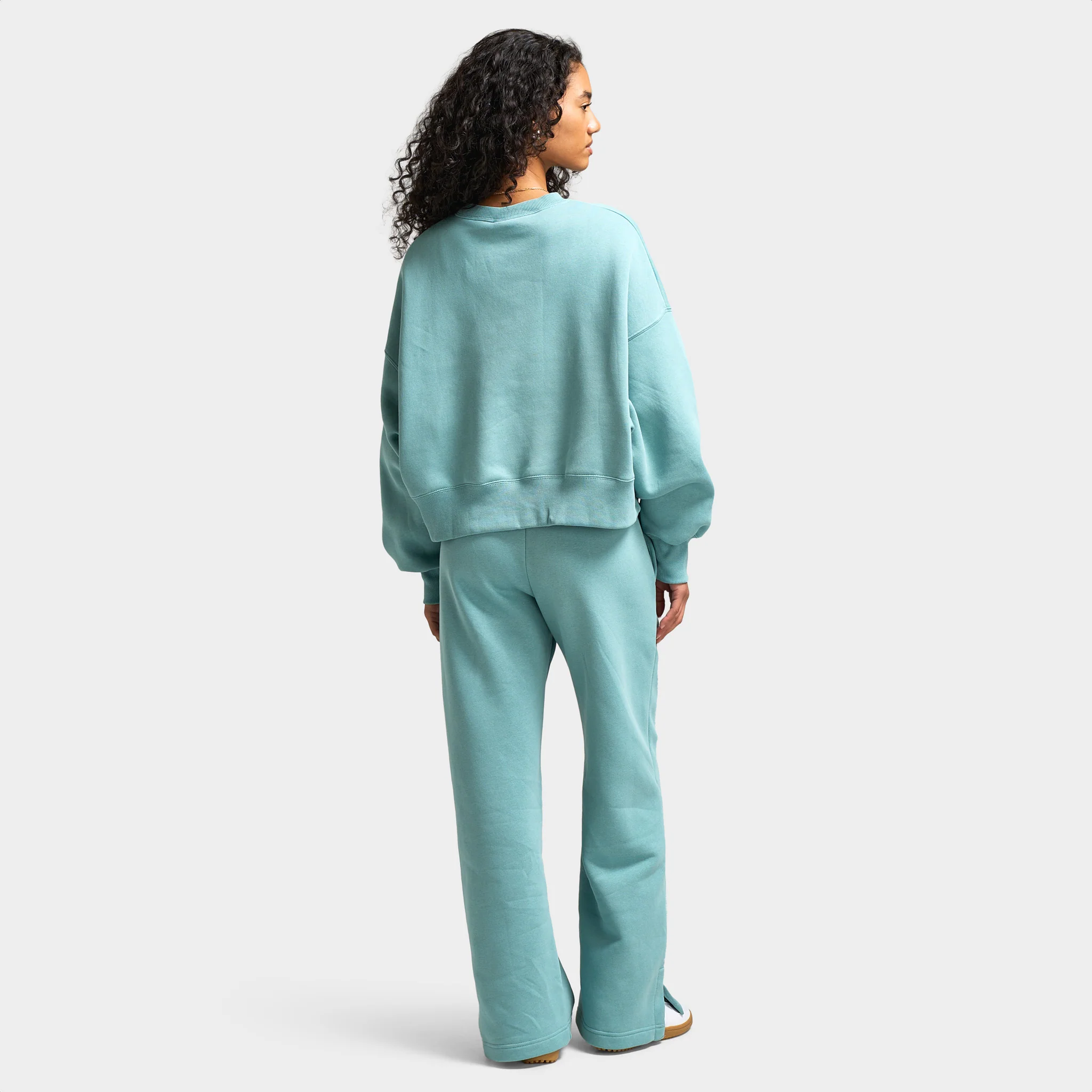 Nike Sportswear Women's Phoenix Fleece Oversized Crewneck Cannon / Mint Foam - Image 5