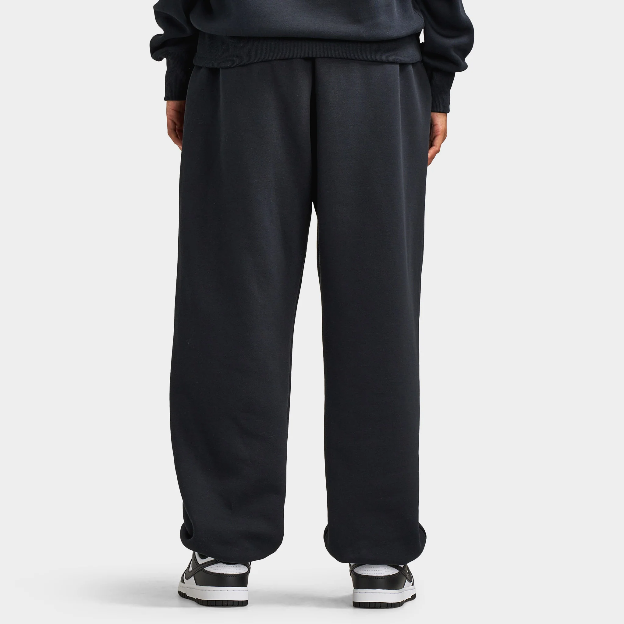 Nike Sportswear Women's Phoenix Fleece Pants / Black / Sail - Image 2