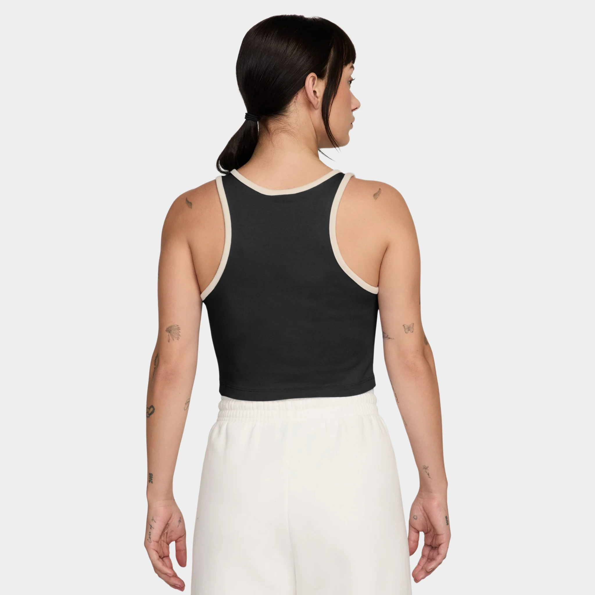 Nike Sportswear Women's Street Tank /  Black / Chalk - Image 2