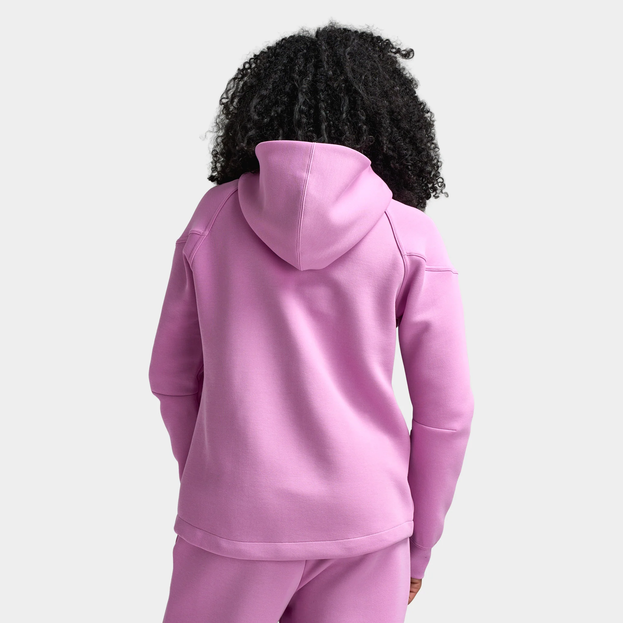 Nike Sportswear Women's Tech Fleece Fullzip Hoodie / Light Magenta - Image 2