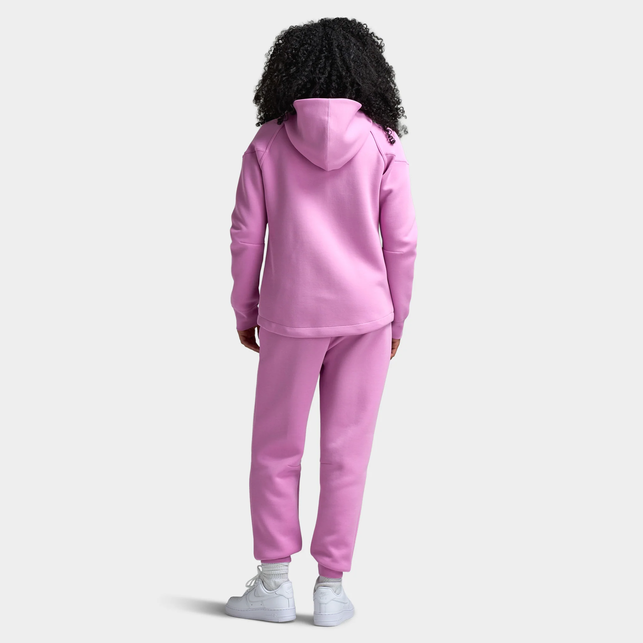 Nike Sportswear Women's Tech Fleece Fullzip Hoodie / Light Magenta - Image 6