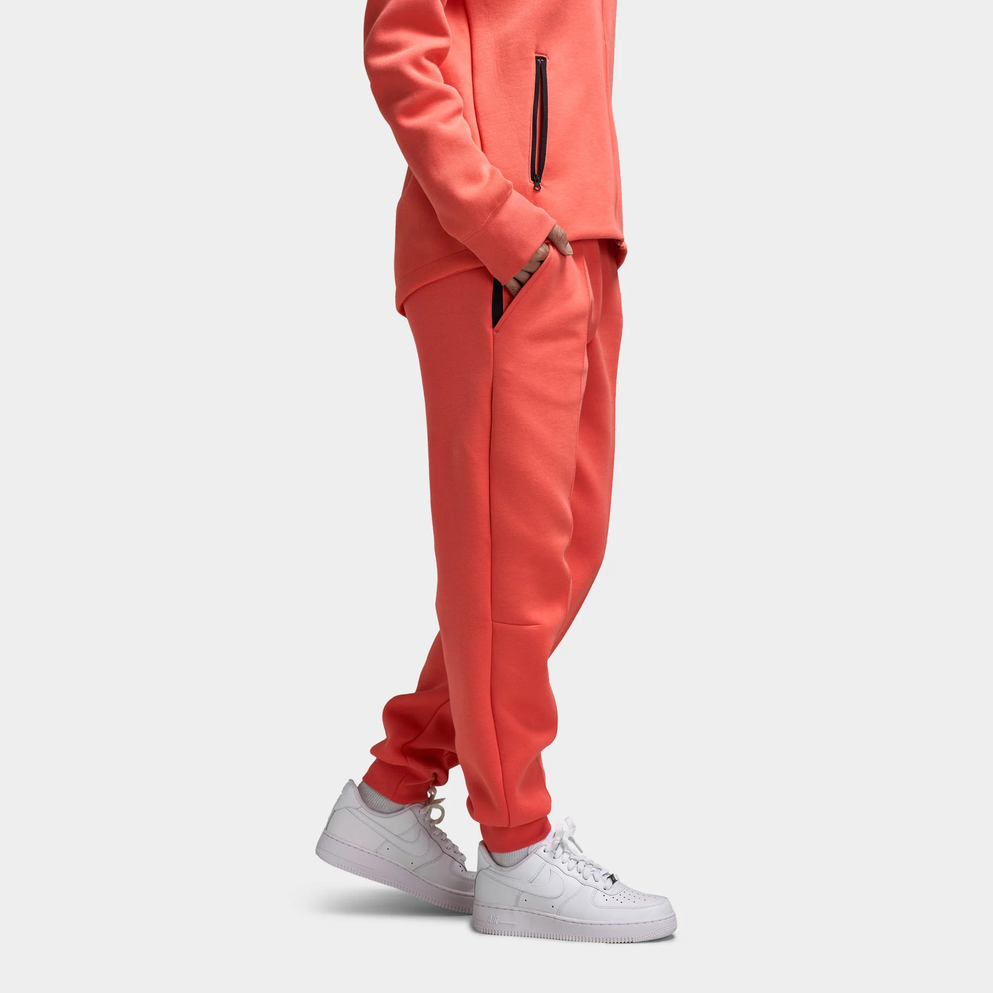 Nike Sportswear Women's Tech Fleece Mid Rise Jogger Magic Ember / Black - Image 2