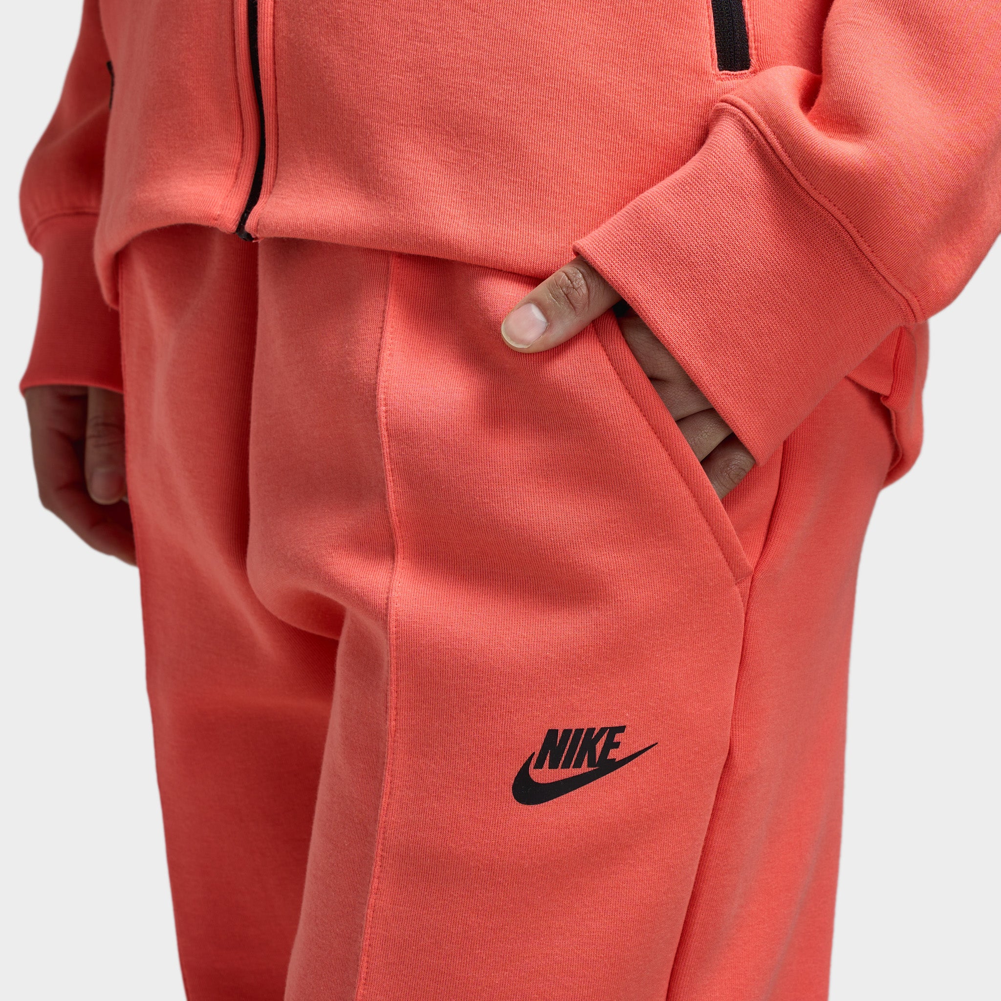 Nike Sportswear Women's Tech Fleece Mid Rise Jogger Magic Ember / Black - Image 5