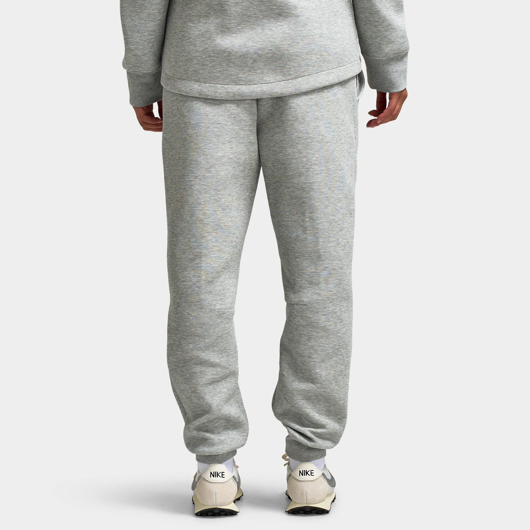Nike Sportswear Women's Tech Fleece Mid-Rise Joggers / Dark Grey Heather / Black - Image 2