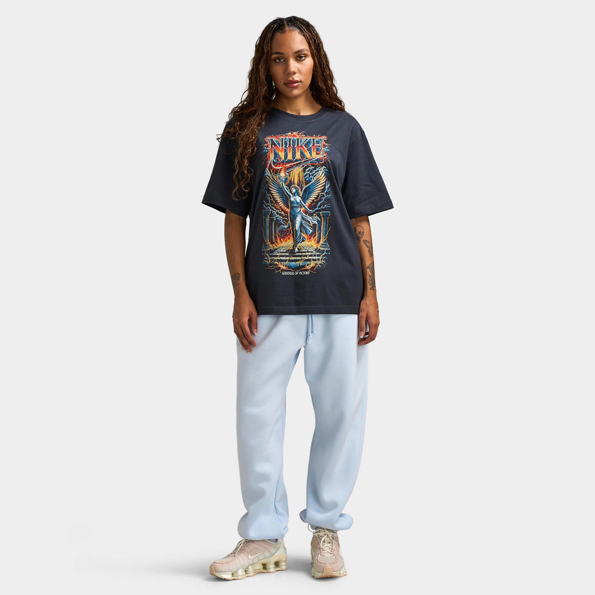 Nike Sportswear Women's Tee Essential Oversized / Off Noir - Image 6