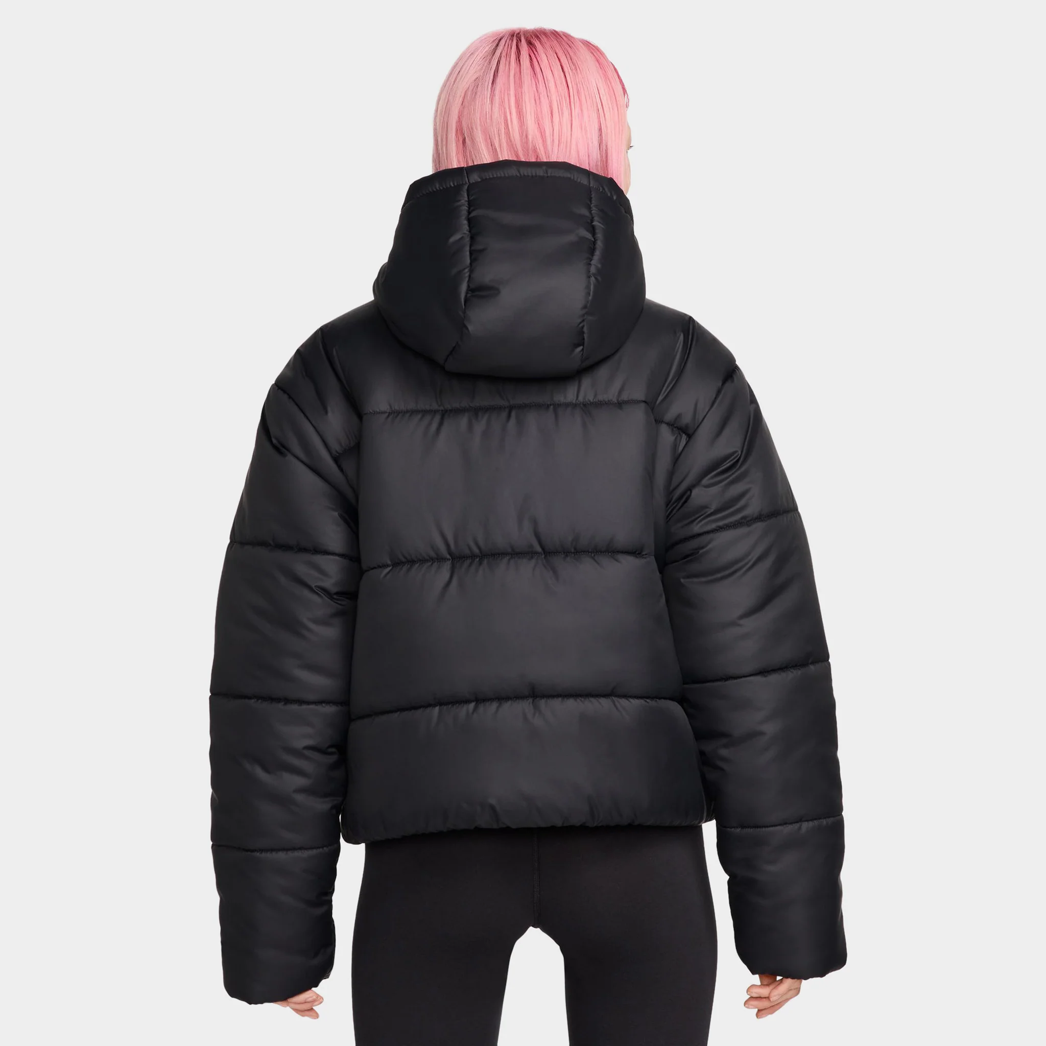 Nike Sportswear Women's Therma-FIT Classic Puffer Jacket Black / White - Image 2