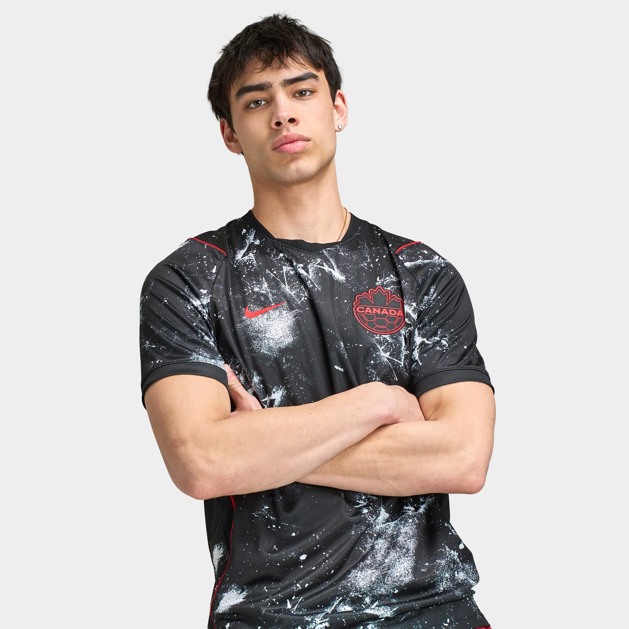 Nike Stadium Replica Jersey Canada (Away) / Black - Image 2