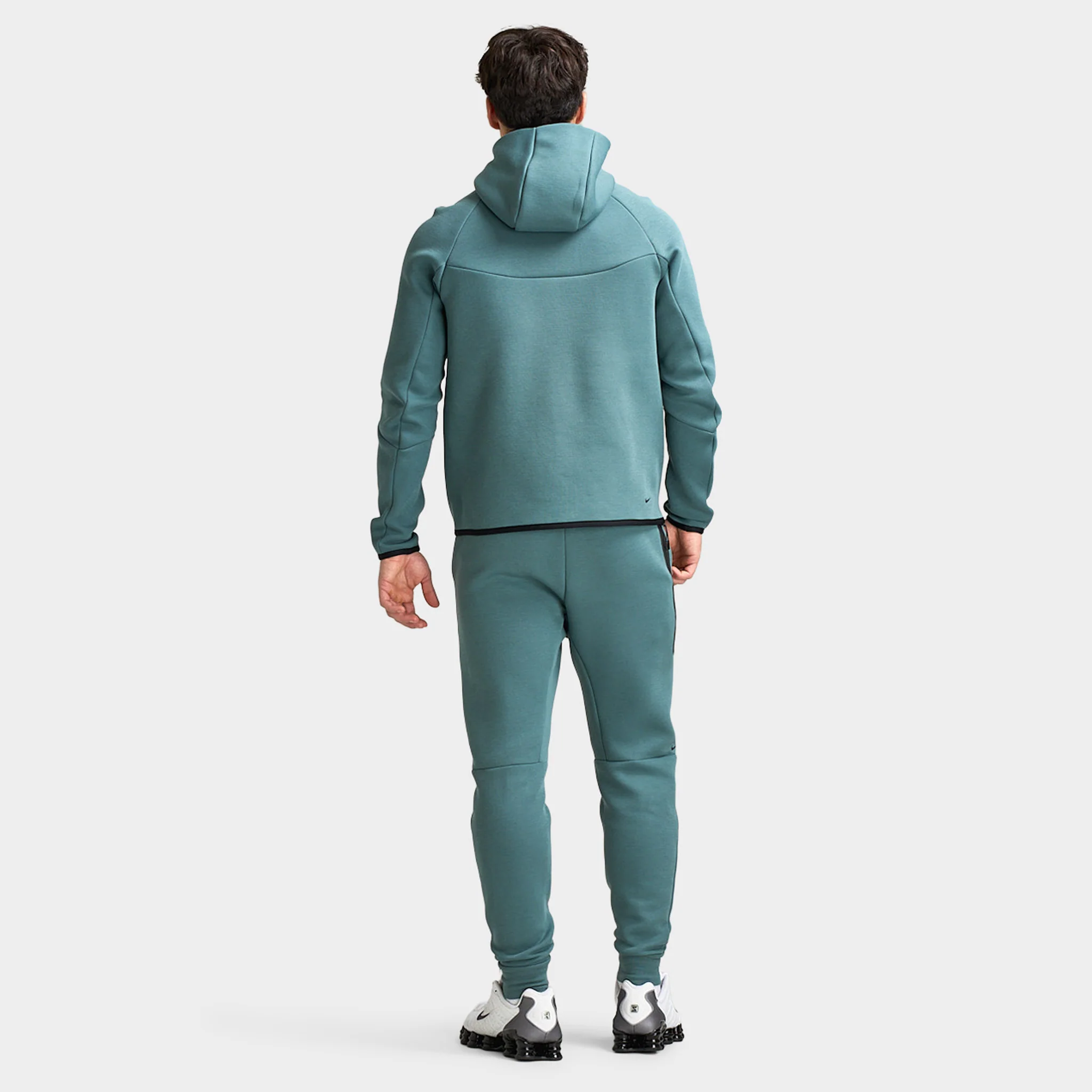 Nike Tech Fleece Full Zip Hoodie Mineral Slate / Black - Image 6