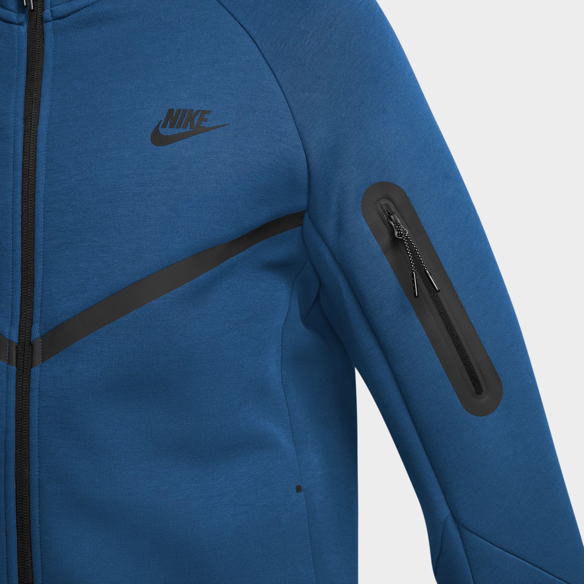 Nike Tech Fleece Hoodie / Court Blue - Image 3
