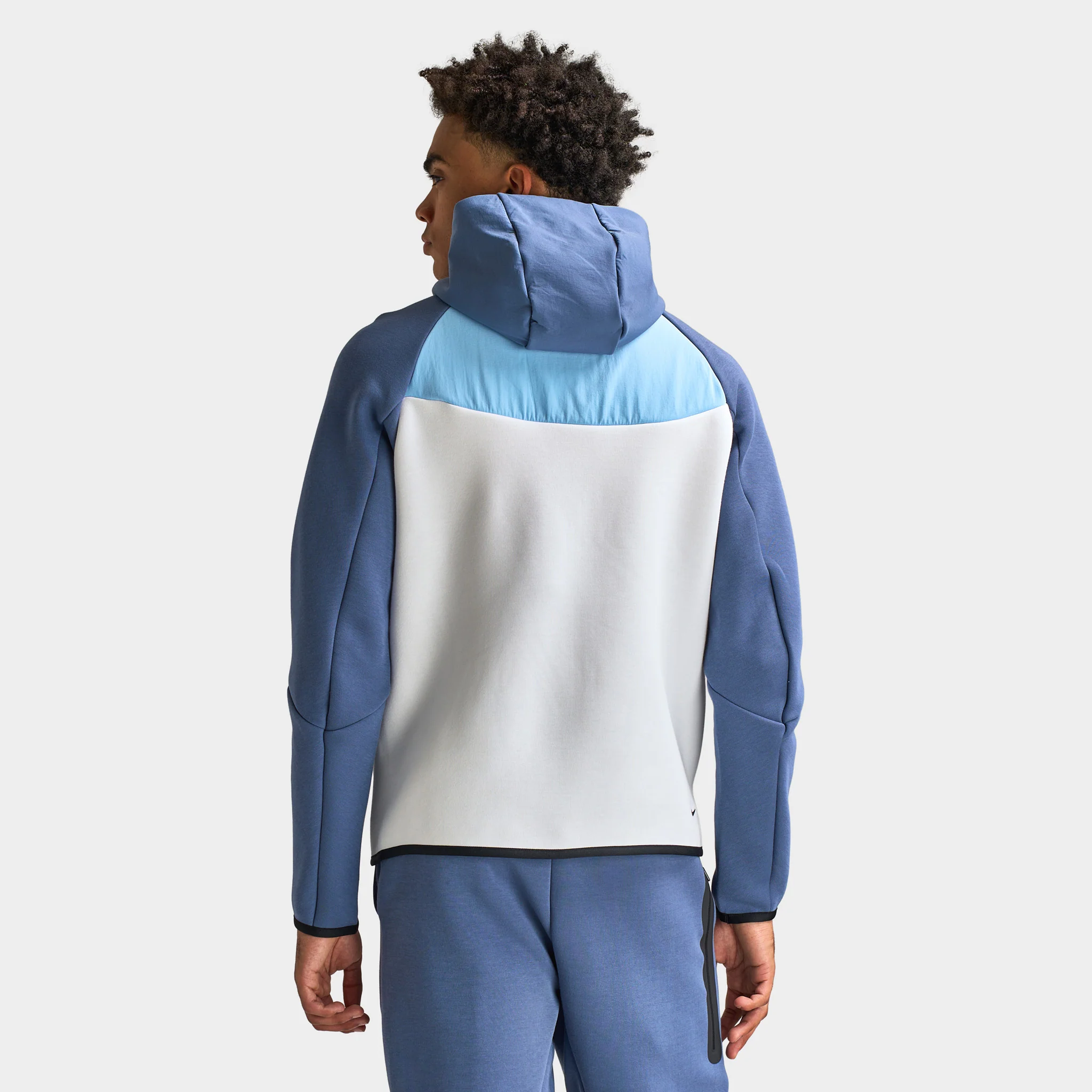 Nike Tech Fleece Windrunnder Full-Zip Jacket CB Diffused Blue / White - Image 2
