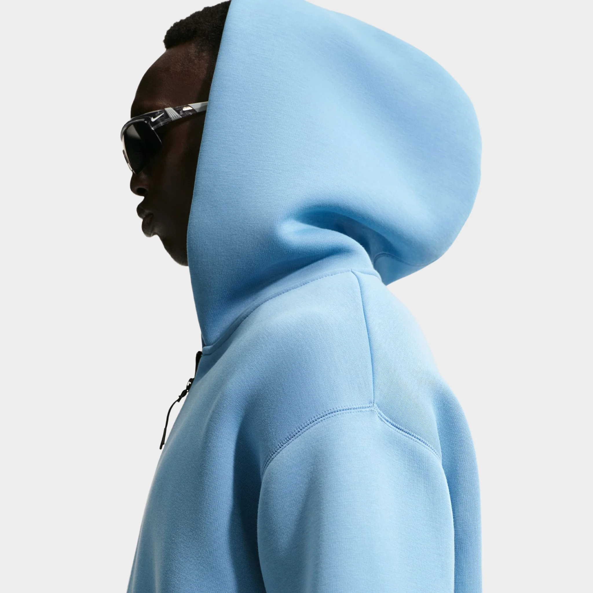 Nike Tech Fleece Hoodie / Work Blue - Image 6