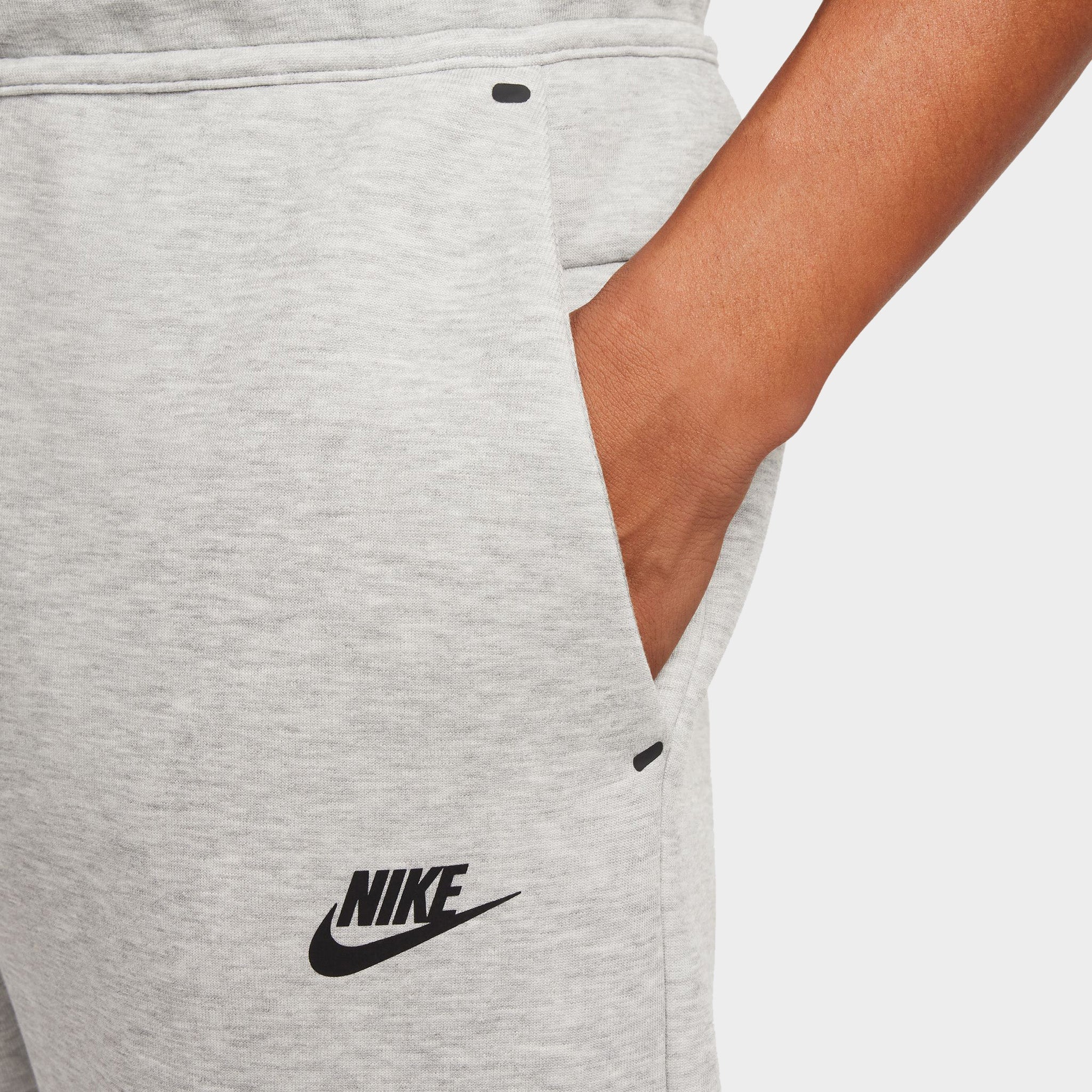 Nike Tech Fleece Joggers Dark Grey Heather / Black - Image 4