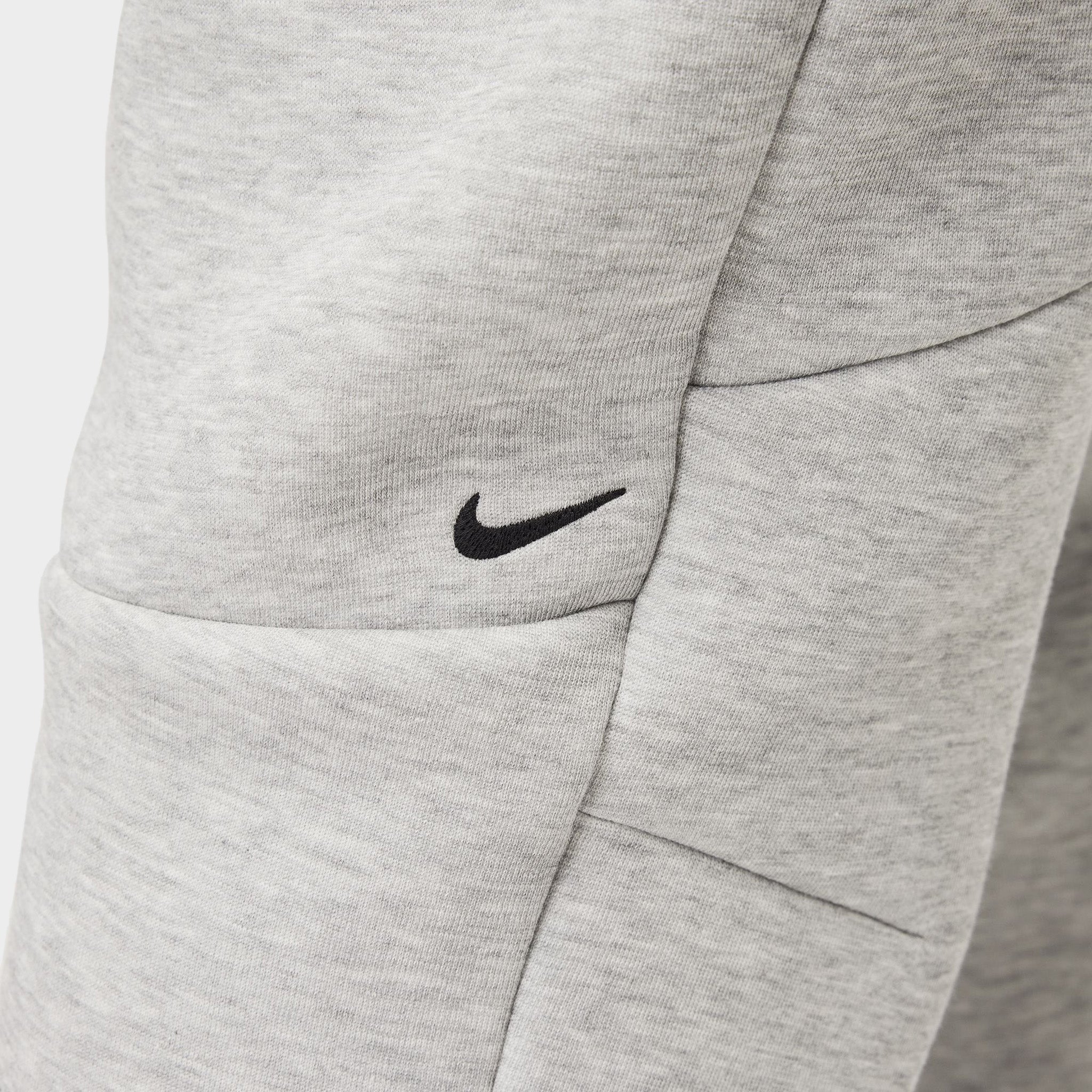 Nike Tech Fleece Joggers Dark Grey Heather / Black - Image 5