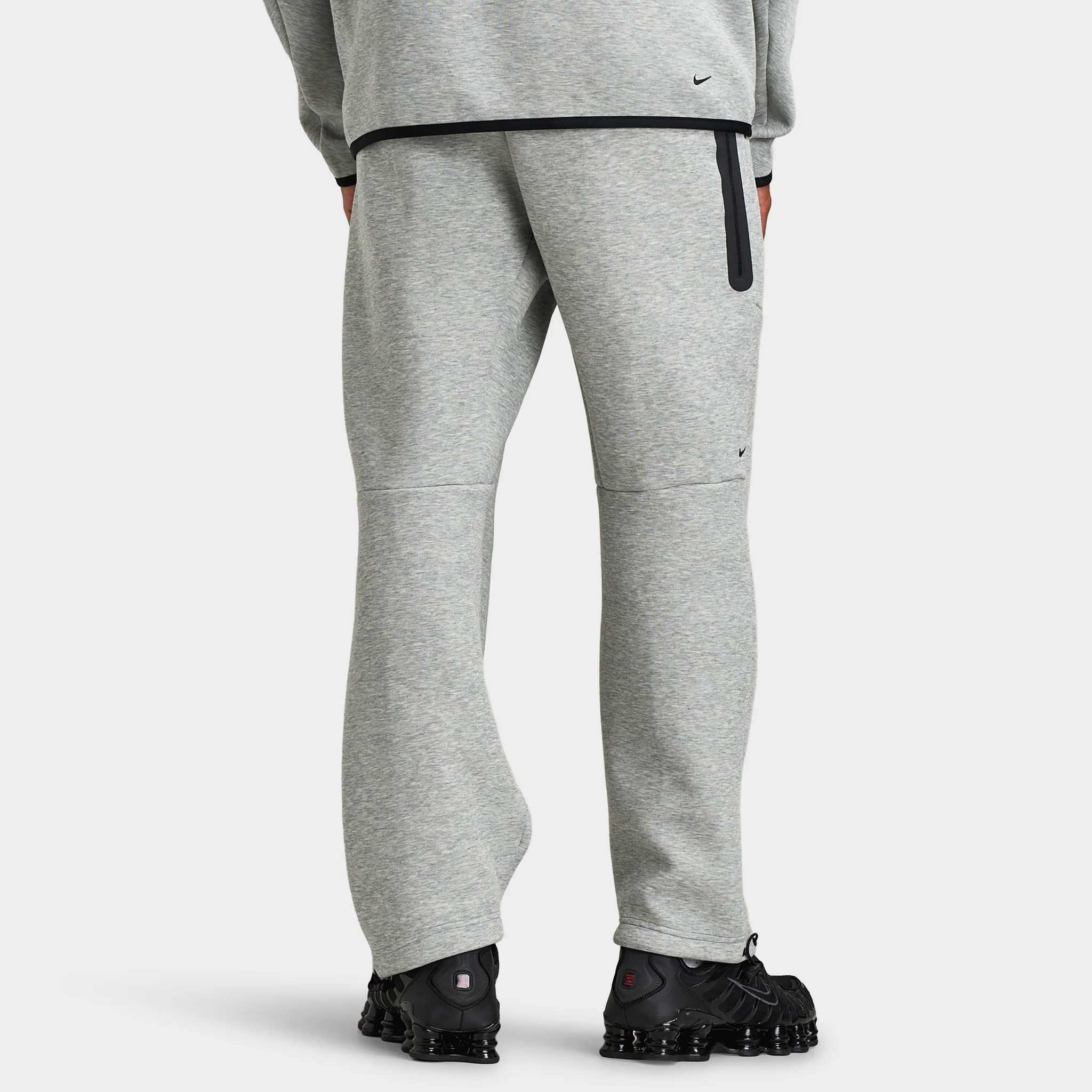 Nike Tech Fleece Open Hem Pants / Grey Heather - Image 2