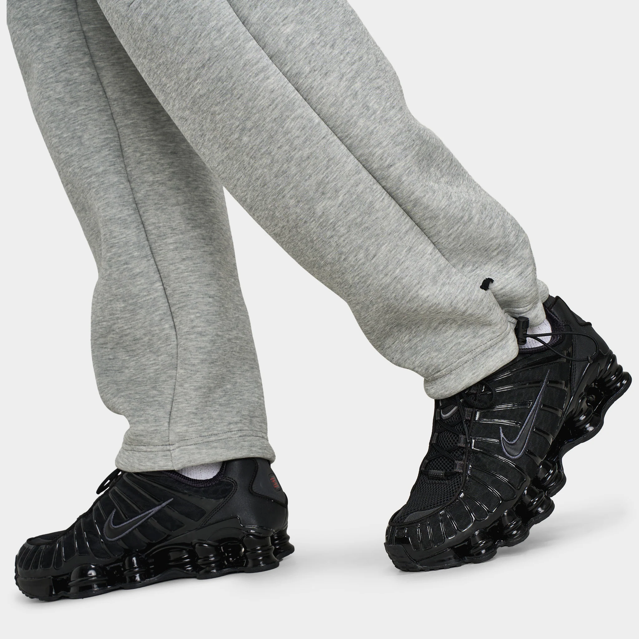 Nike Tech Fleece Open Hem Pants / Grey Heather - Image 5