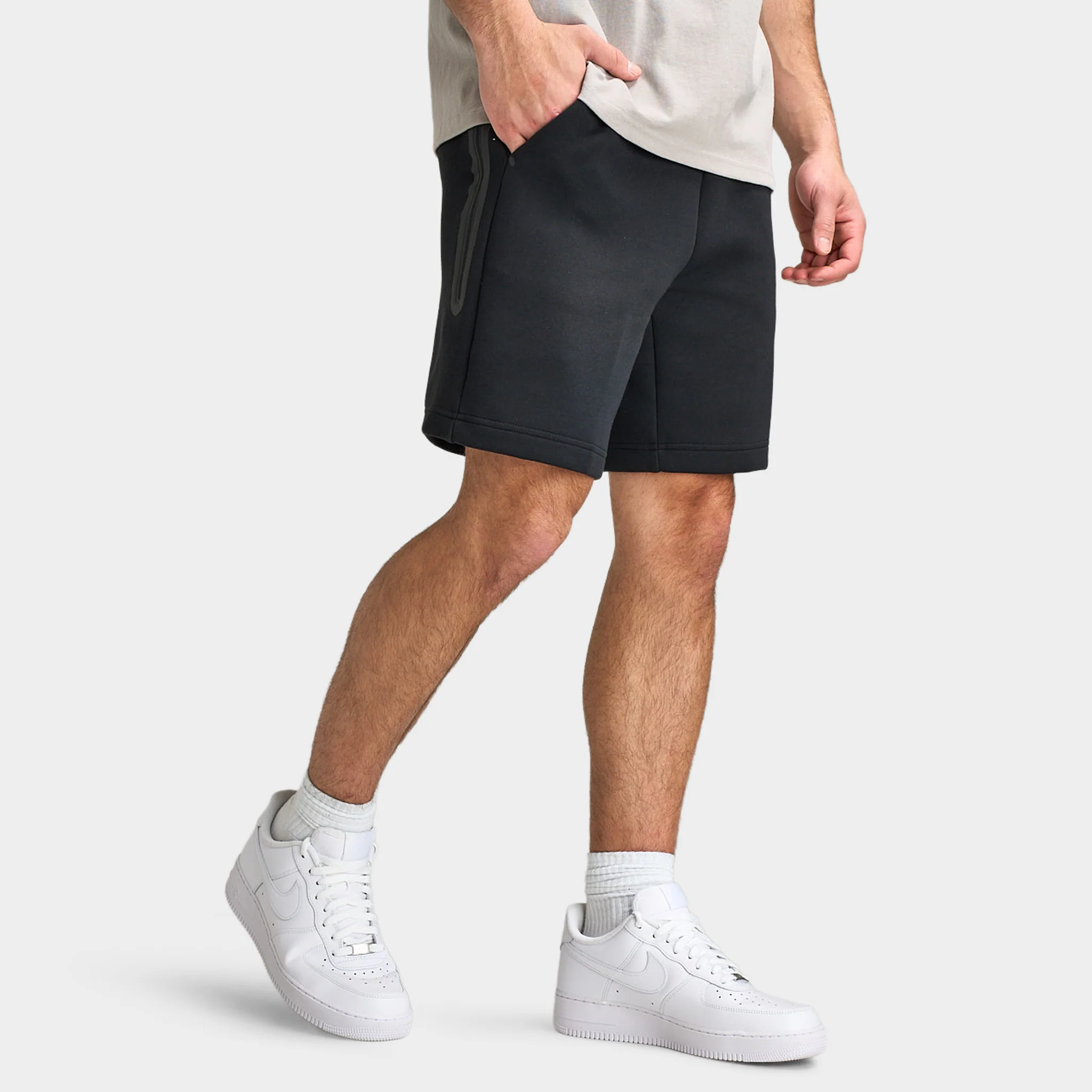 Nike Tech Fleece Shorts Black / Black - Image 3