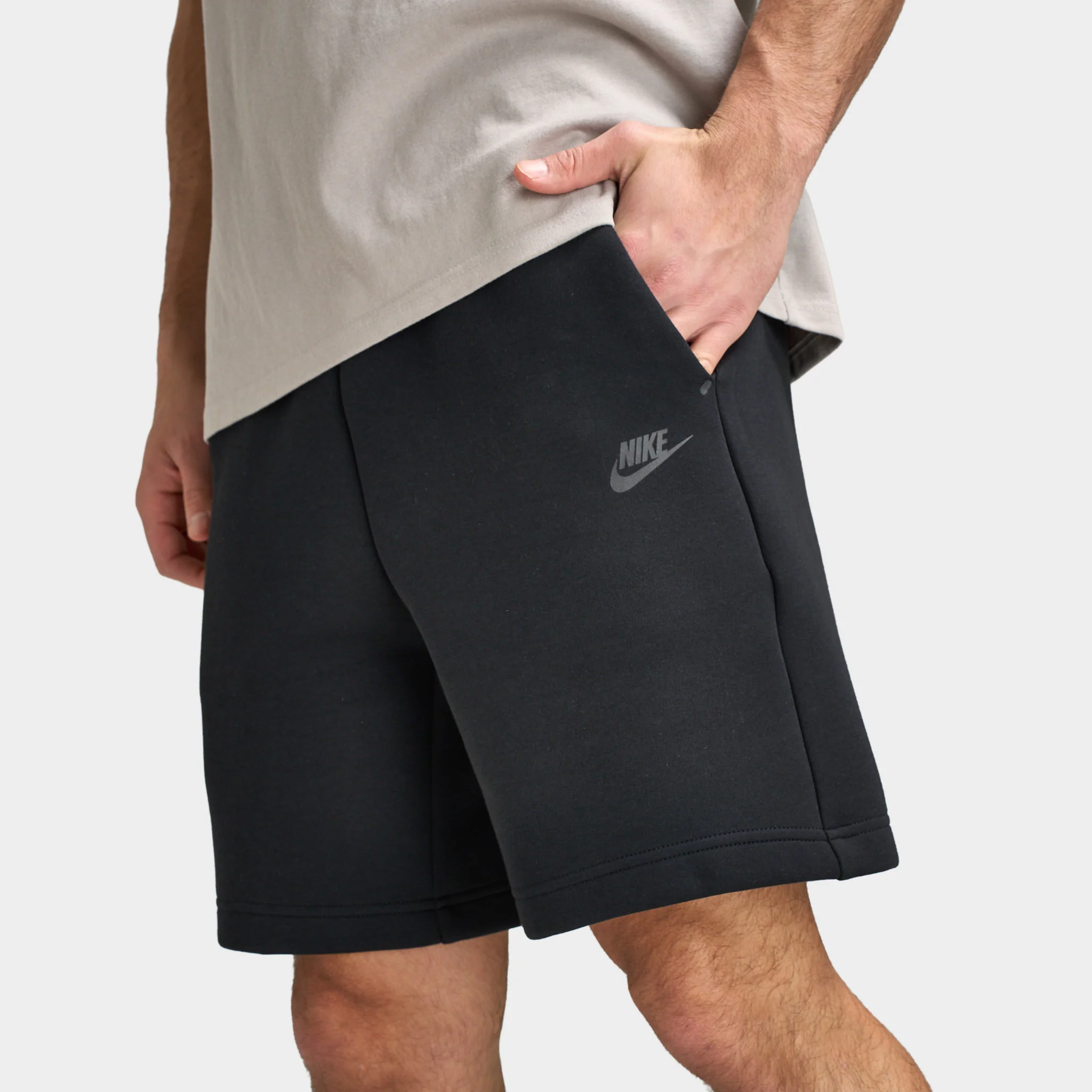 Nike Tech Fleece Shorts Black / Black - Image 5