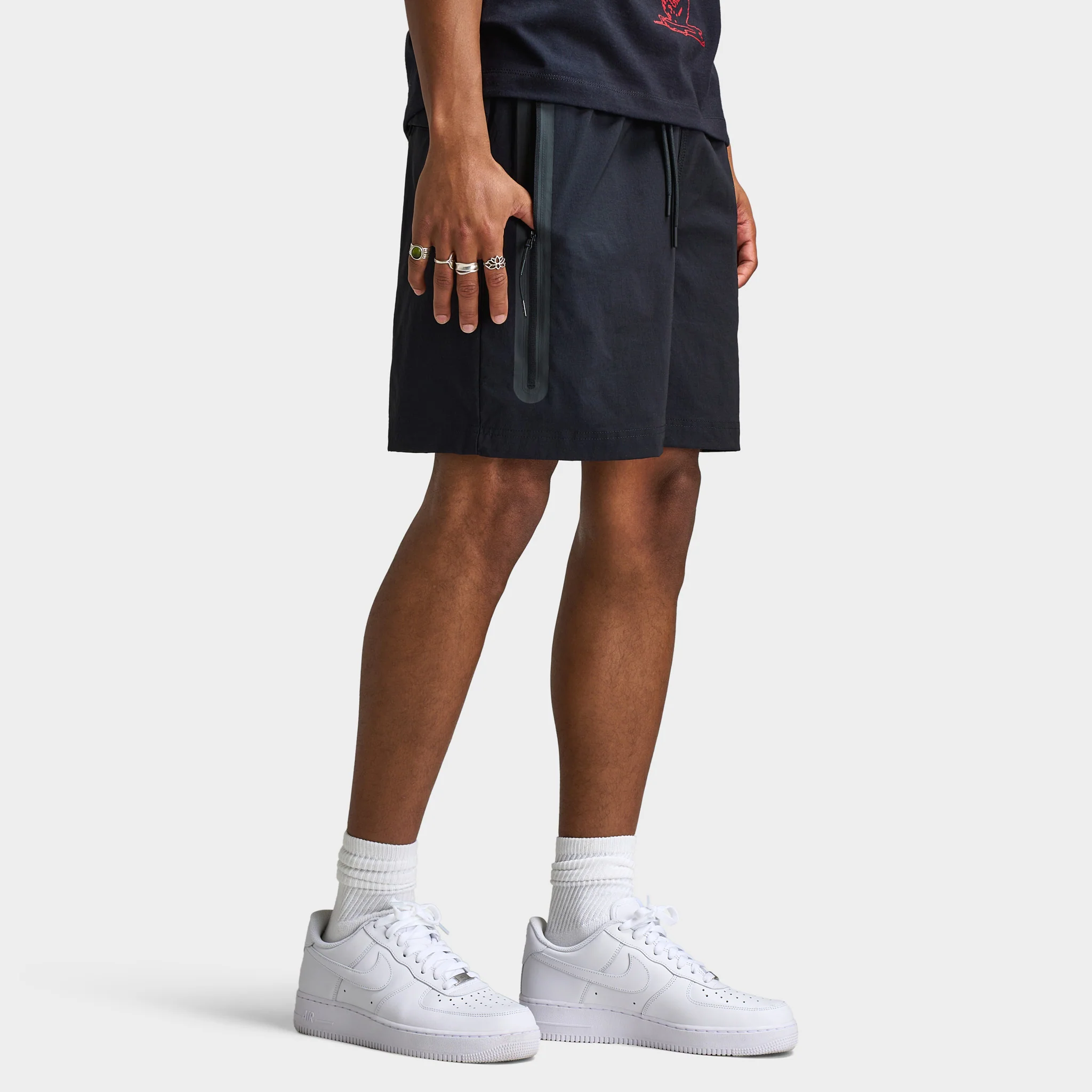 Nike Tech Woven Shorts Black / Black - Image 3