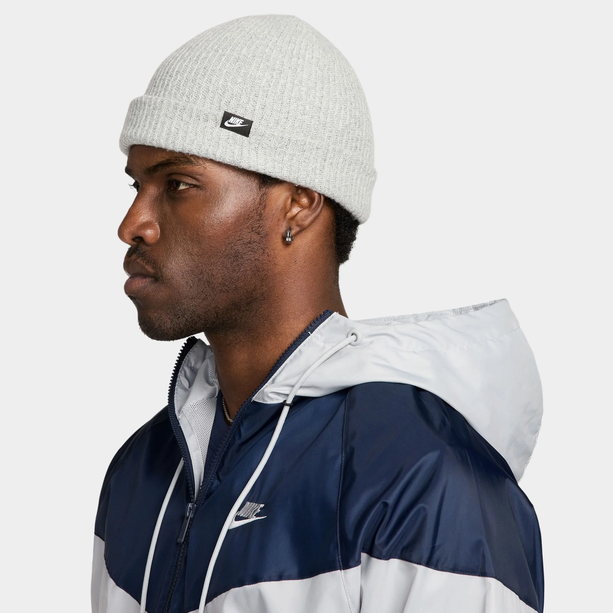 Nike Terra Futura365 Short-Cuff Beanie / Dark Grey Heather - Image 3