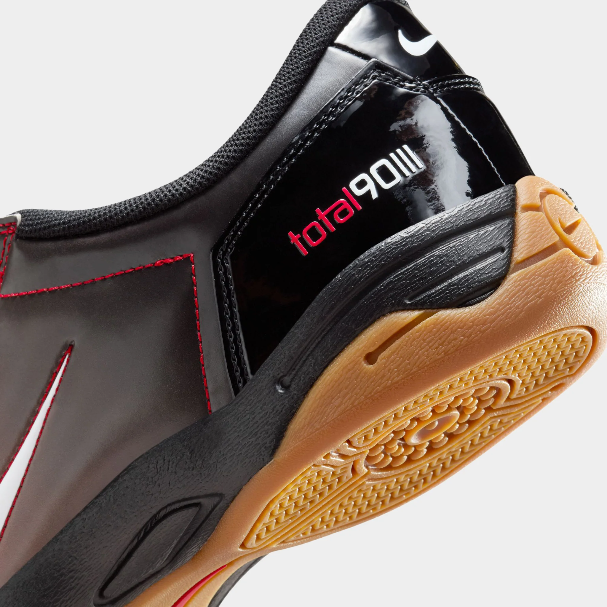 Nike Total 90 Black / White -Red - Image 3