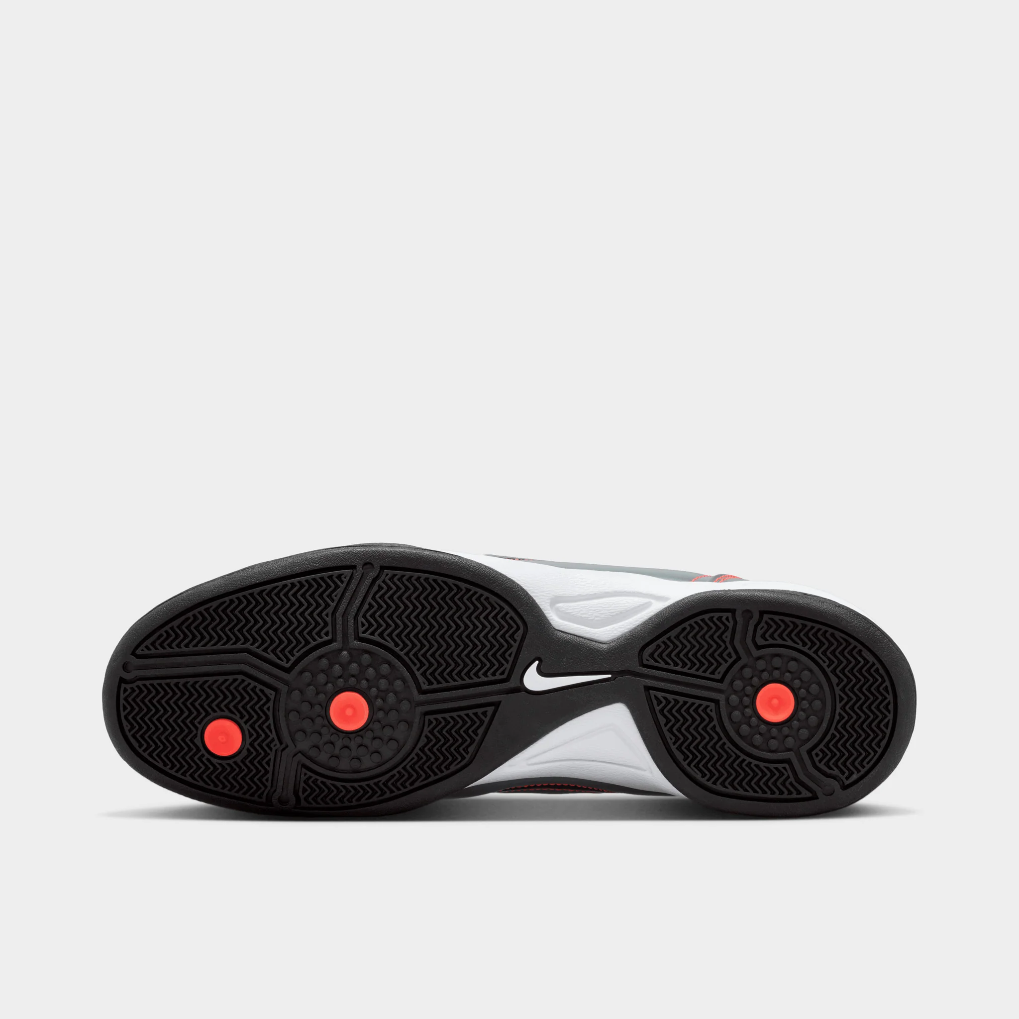 Nike Total 90 Smoke Grey / Black - Bright Crimson - Image 7