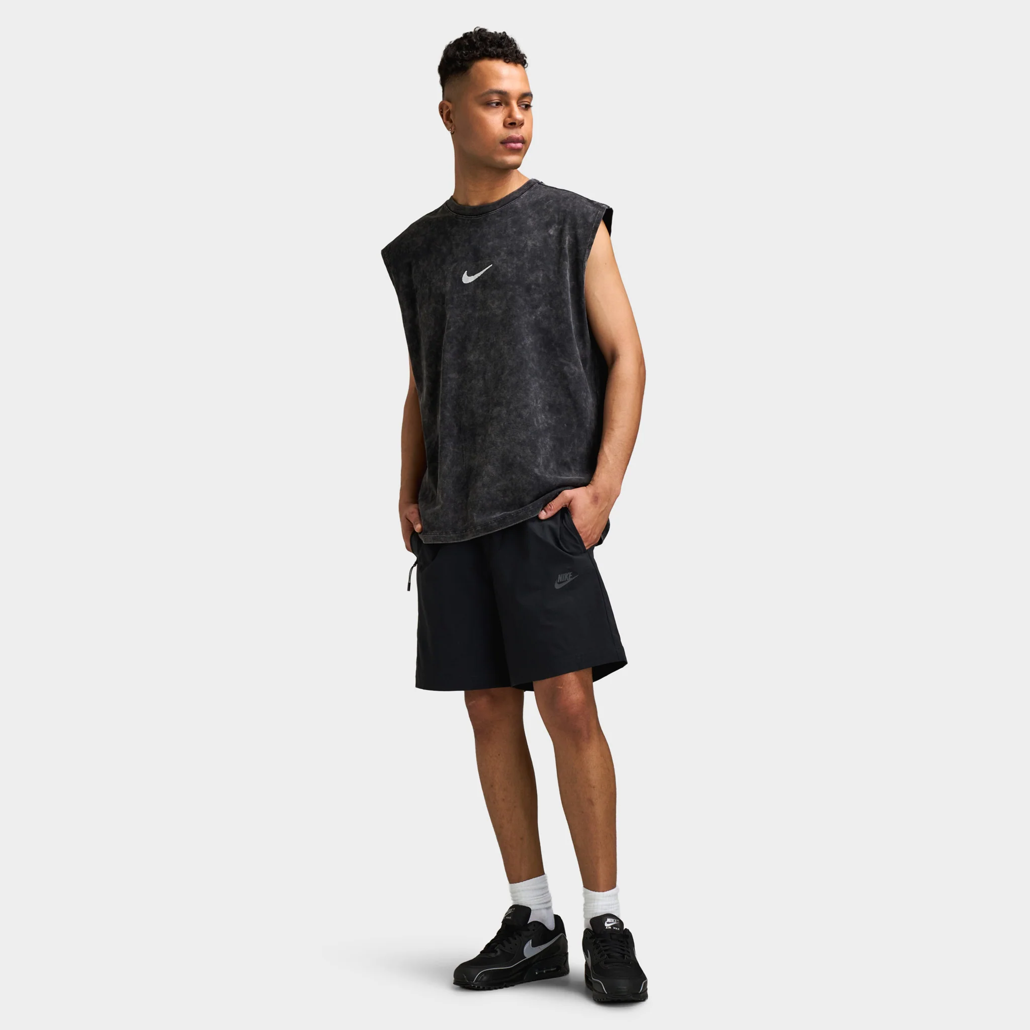 Nike Train Hard Work Graphic Tee / Black - Image 5