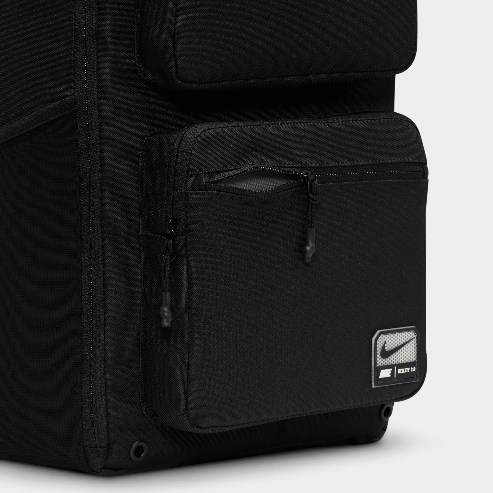 Nike Utility Speed Backpack (27L) Black / Black - White - Image 6