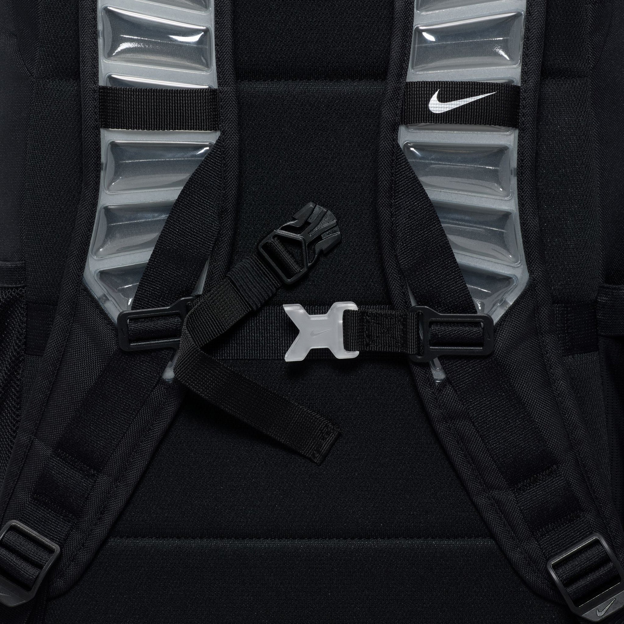 Nike Varsity Elite Backpack Black/ Black - Metallic Silver - Image 9
