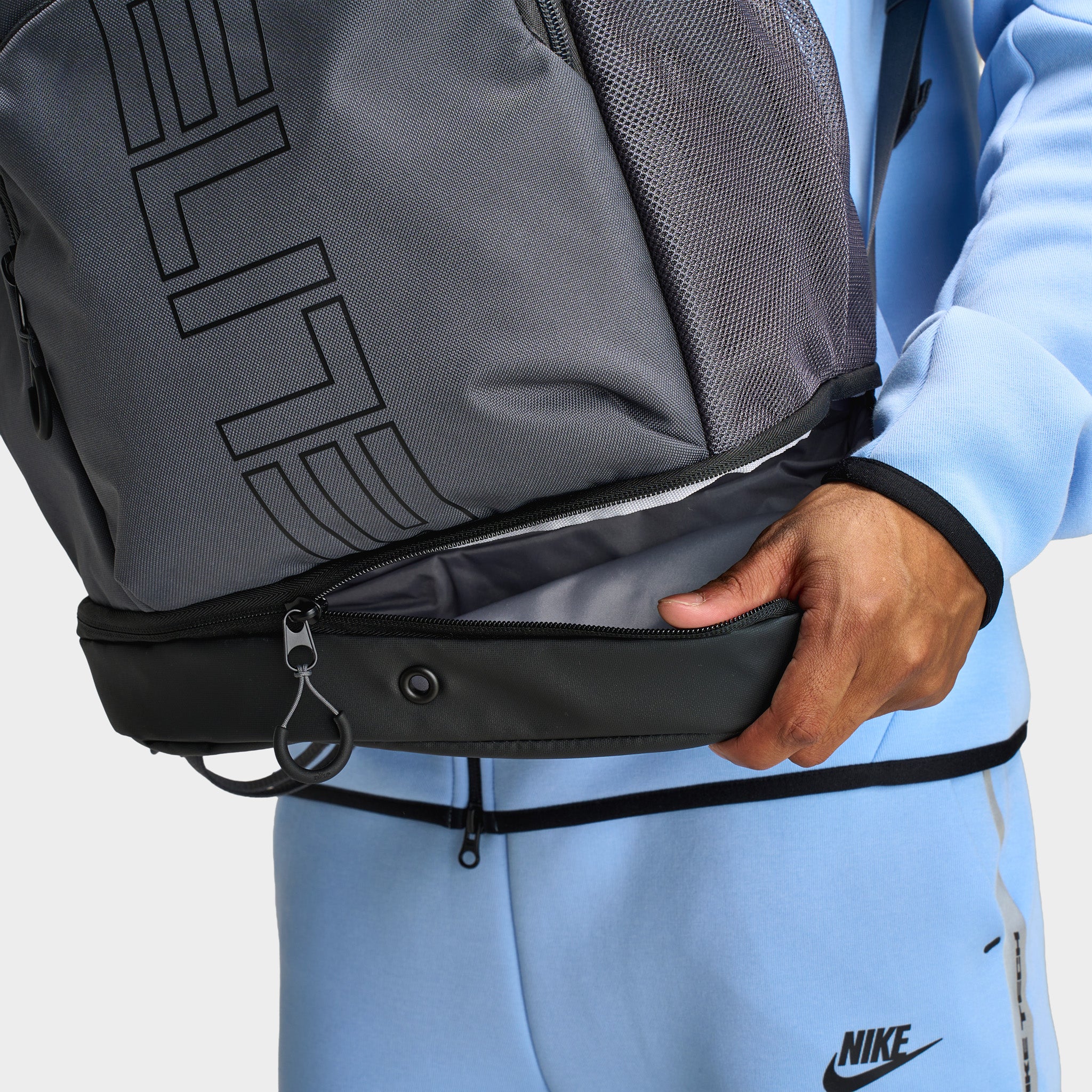Nike Varsity Elite Backpack Cannon/ Black - Image 4