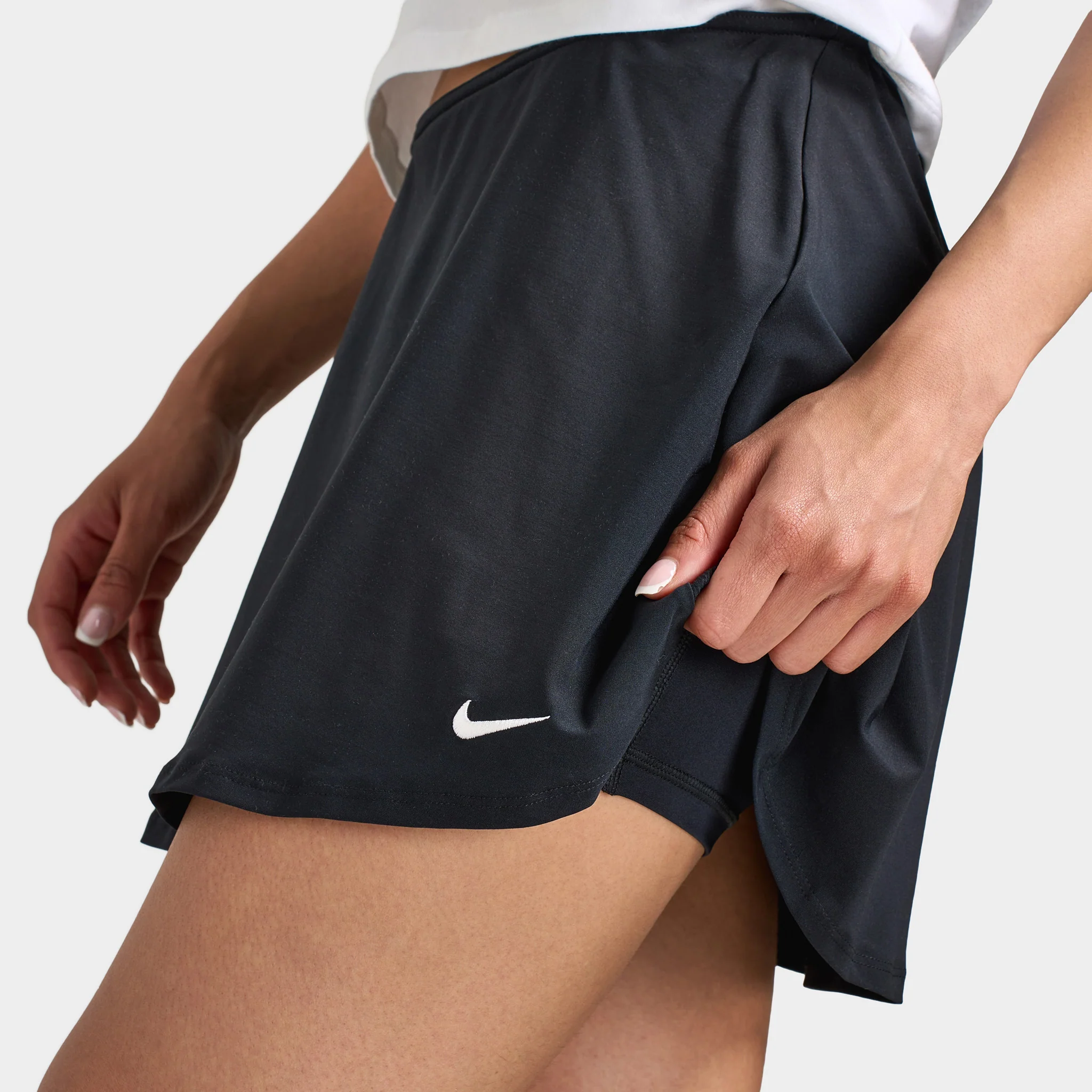 Nike Victory Women's Dri-FIT Short Flouncy Tennis Skirt Blac - Image 5