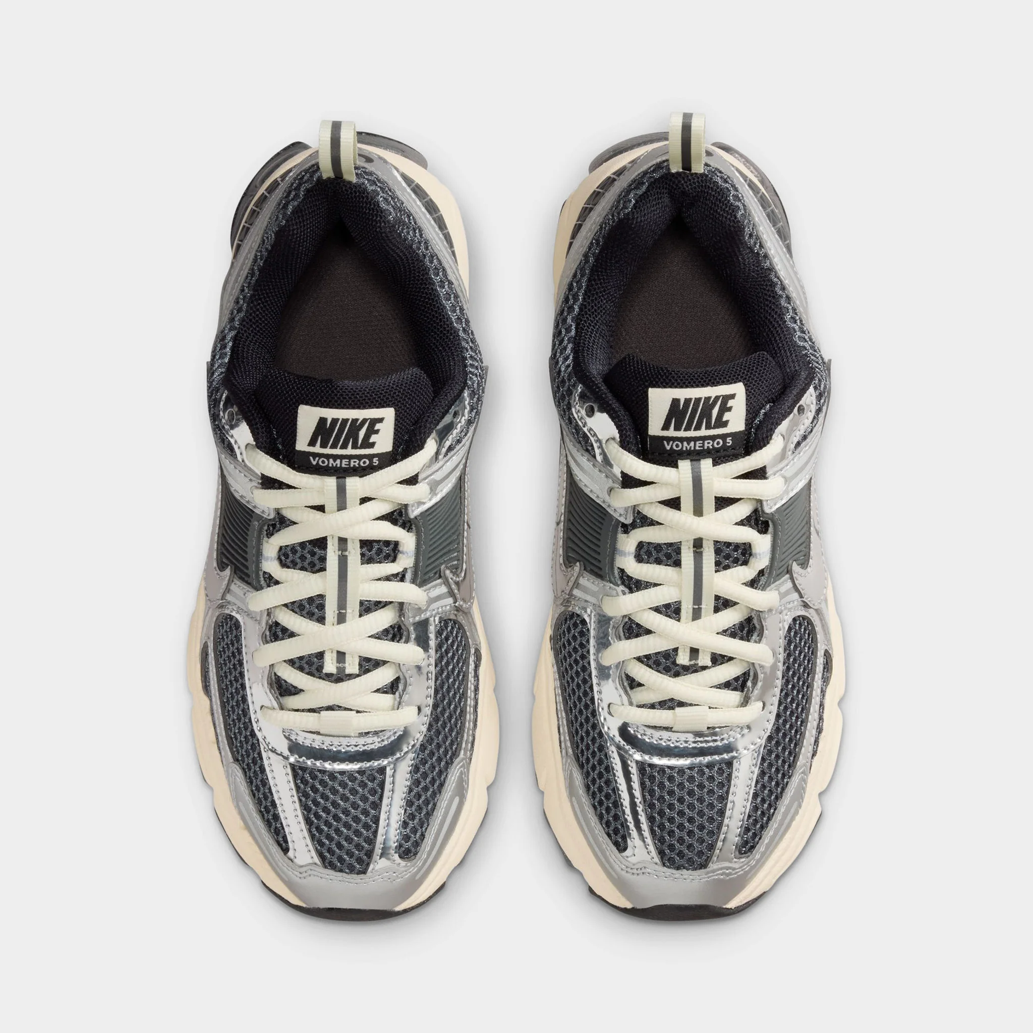 Nike Vomero 5 GS Iron Grey / Chrome - Metallic Silver - Image 6