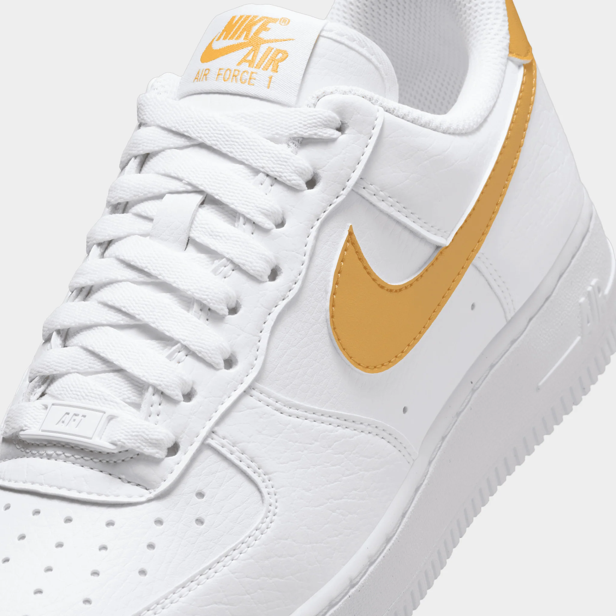 Nike Women's Air Force 1 '07 Next Nature White / Metallic Gold - Image 3