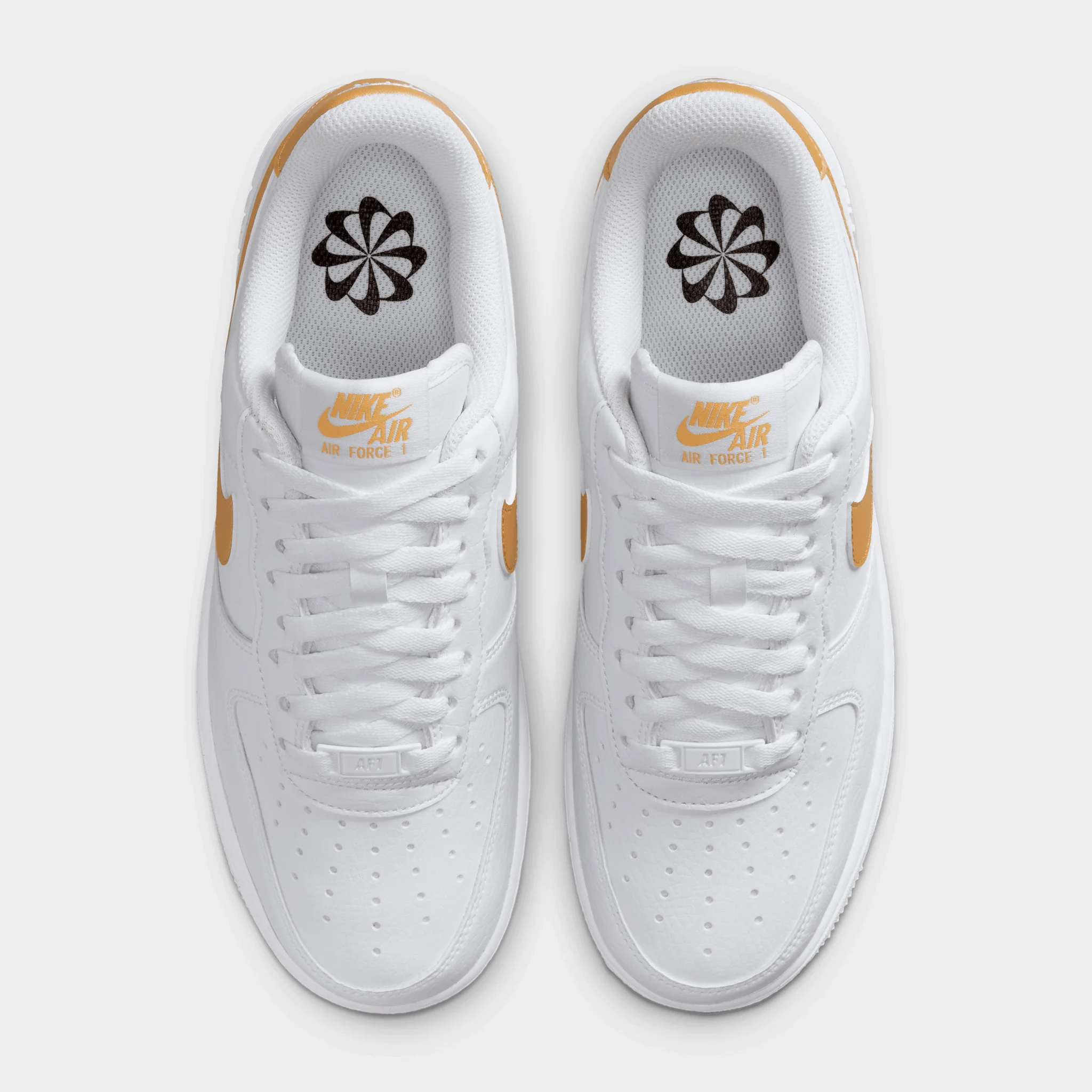 Nike Women's Air Force 1 '07 Next Nature White / Metallic Gold - Image 5
