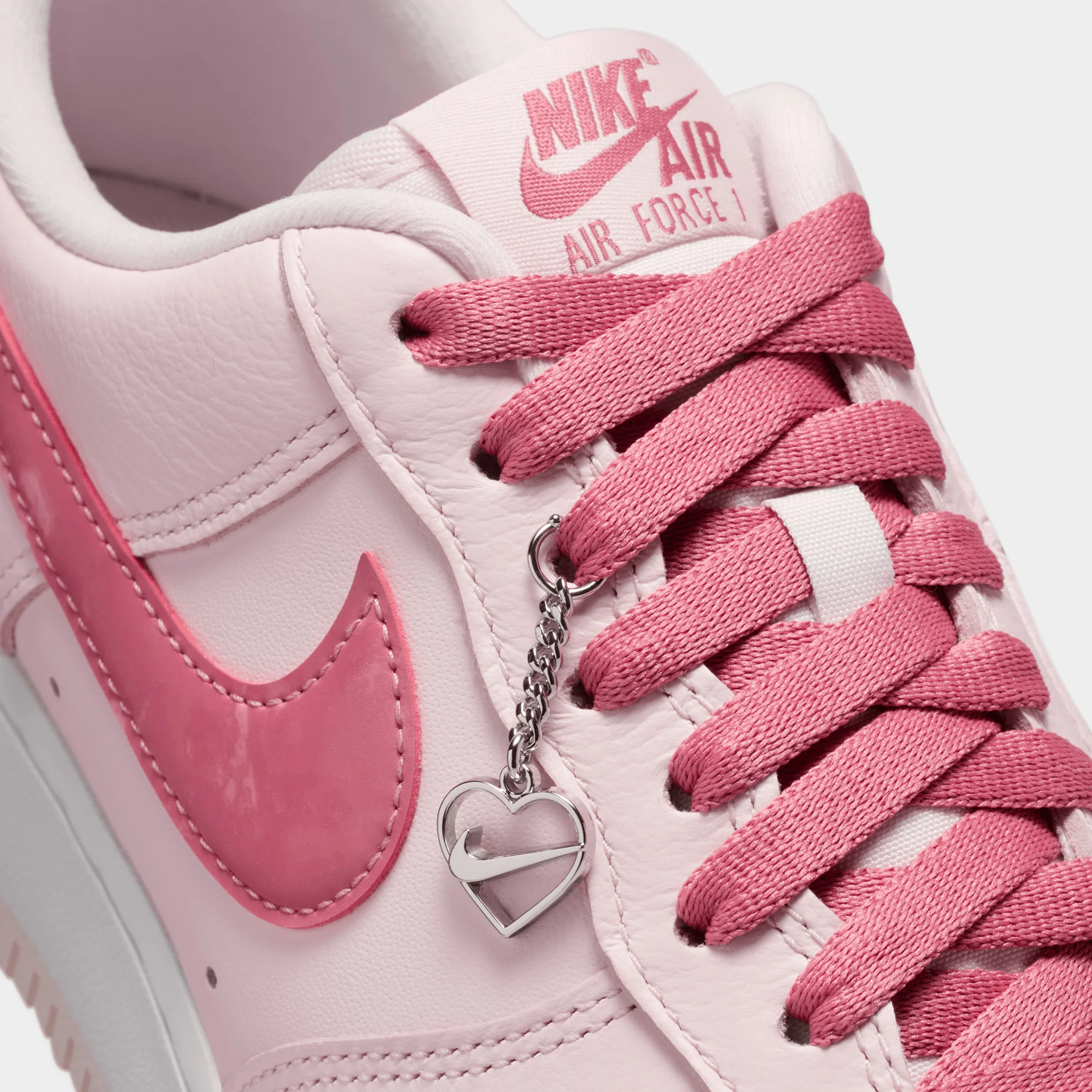Nike Women's Air Force 1 '07 Pearl Pink / Peony - White - Image 3