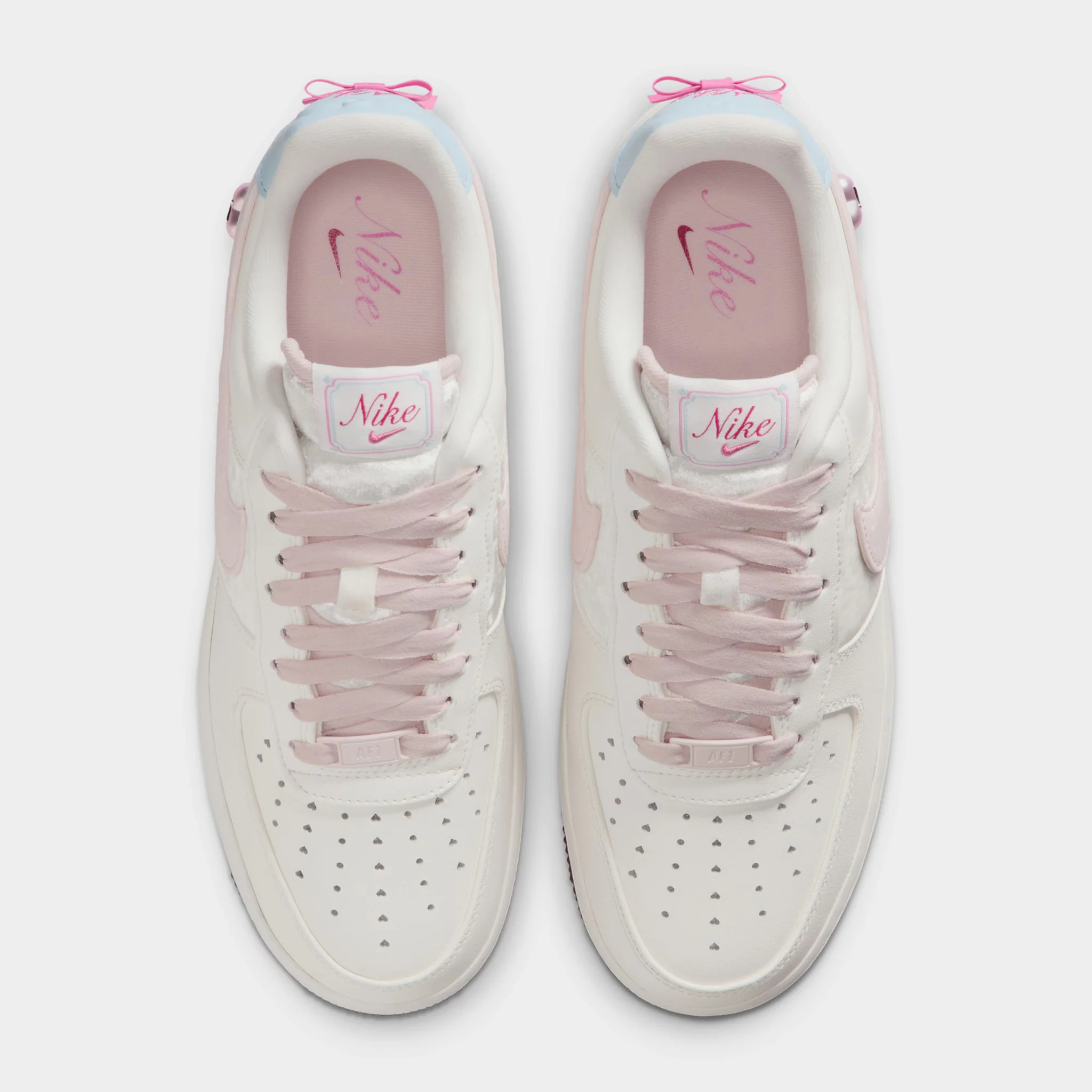 Nike Women's Air Force 1 '07 Sail / Silt Red - Sail - Image 4