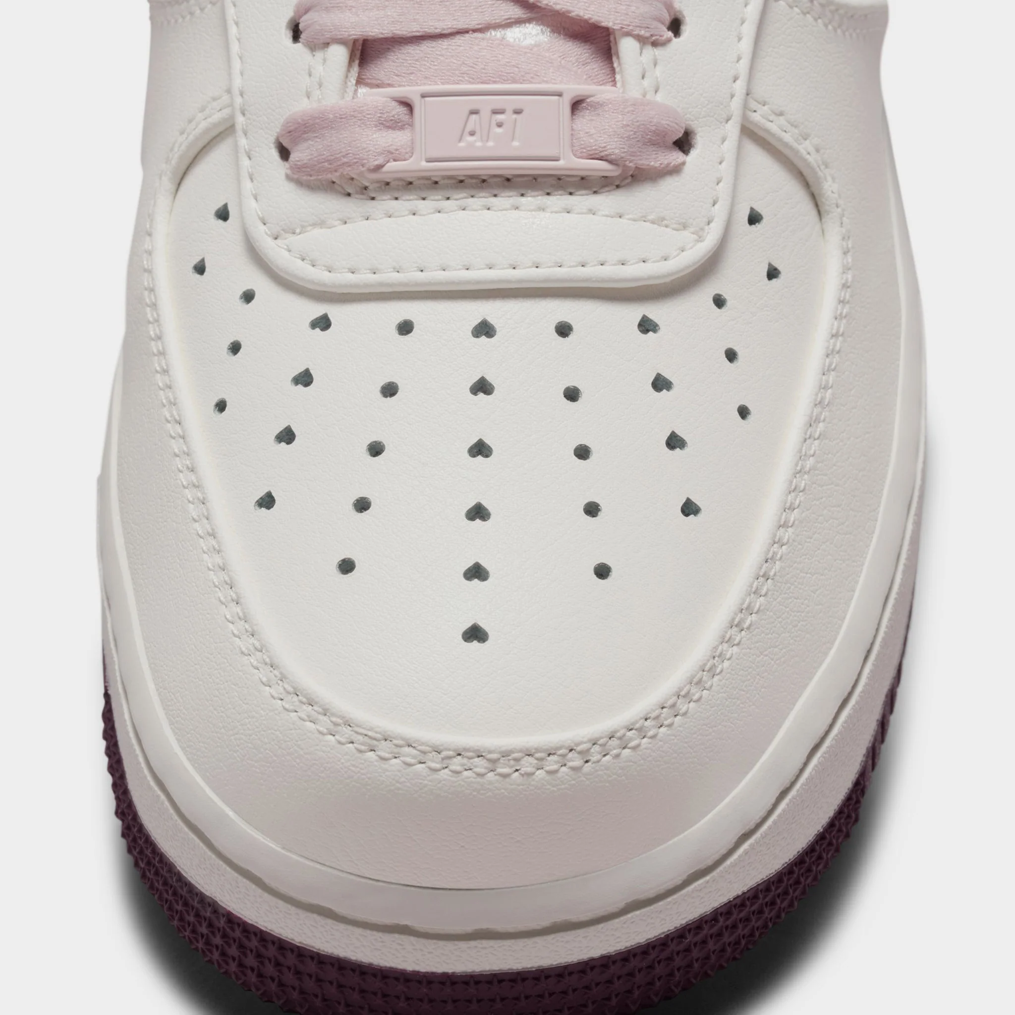 Nike Women's Air Force 1 '07 Sail / Silt Red - Sail - Image 7