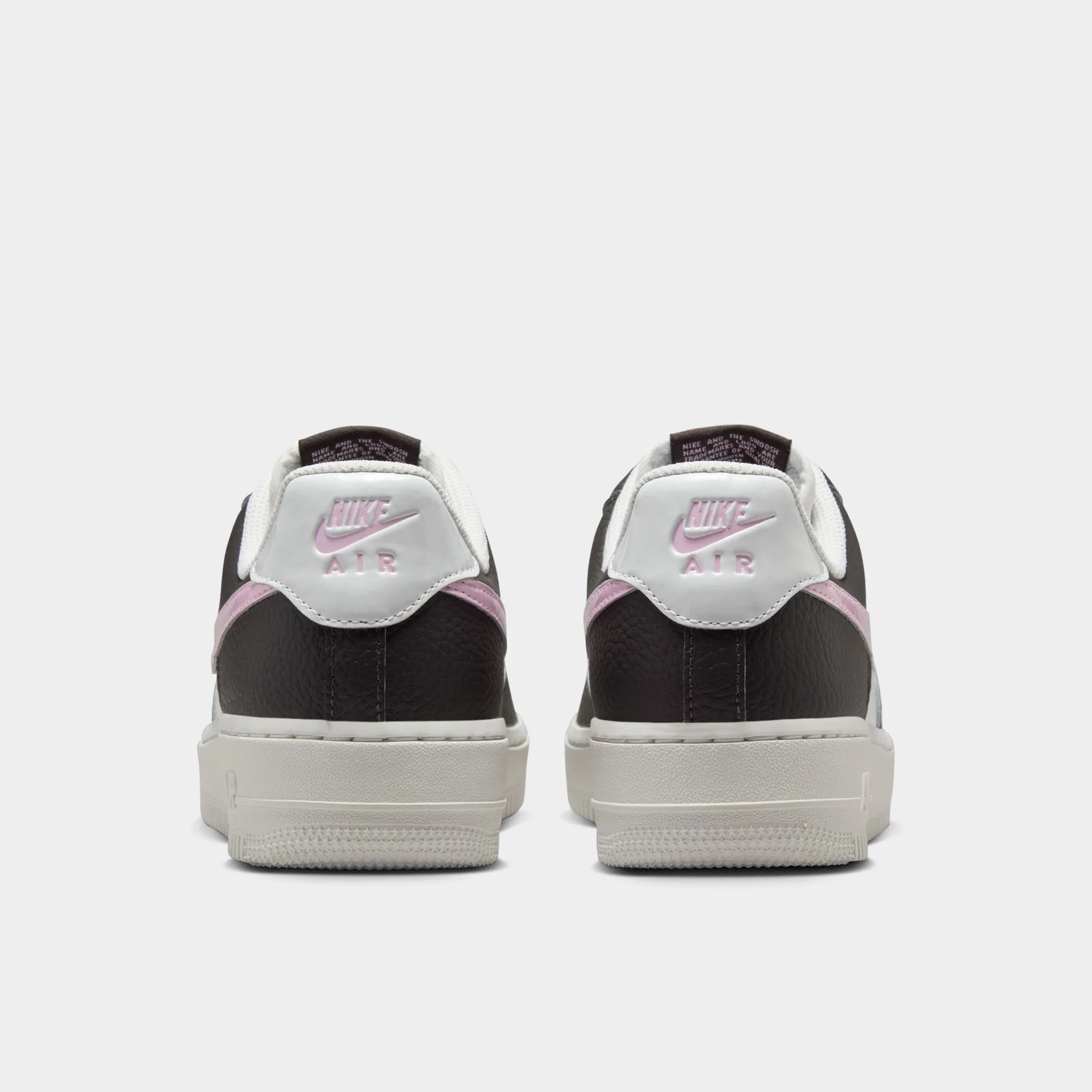 Nike Women's Air Force 1 '07 Summit White / Pink Foam - Medium Ash - Image 4