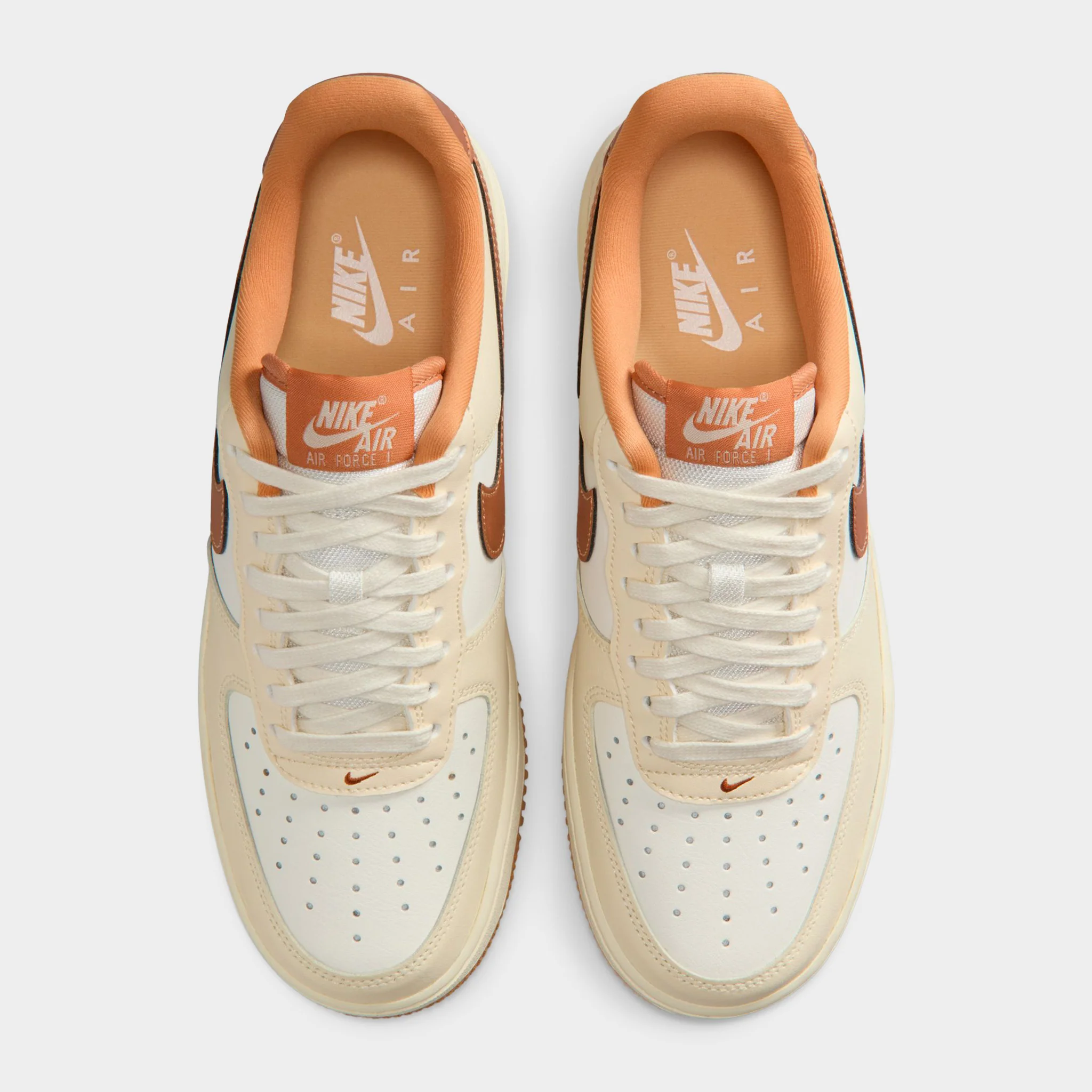 Nike Women's Air Force 1 Coconut Milk / Metallic Copper - Sail - Image 5