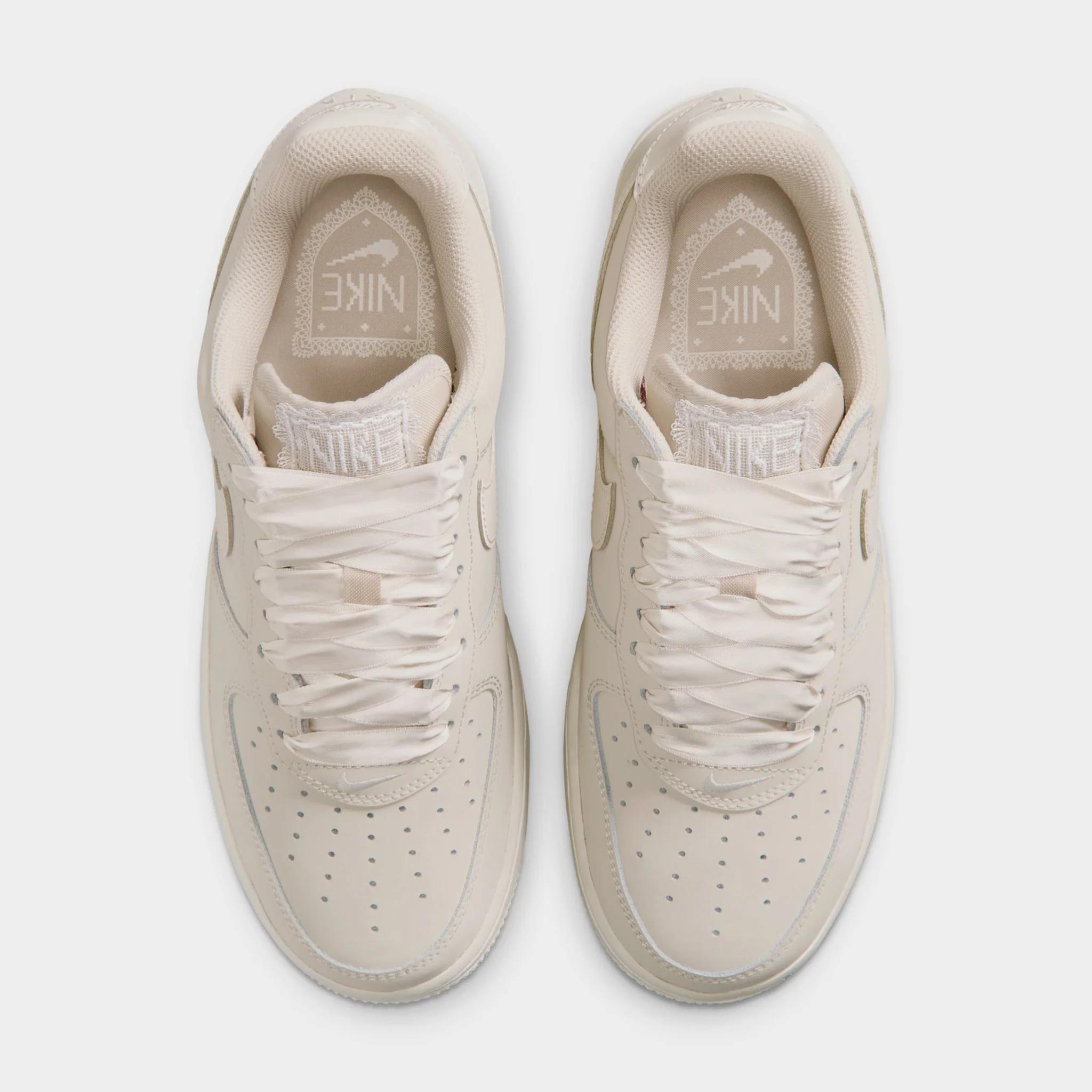 Nike Women's Air Force 1 Retro Oatmeal / Pale Ivory - Oatmeal - Image 5
