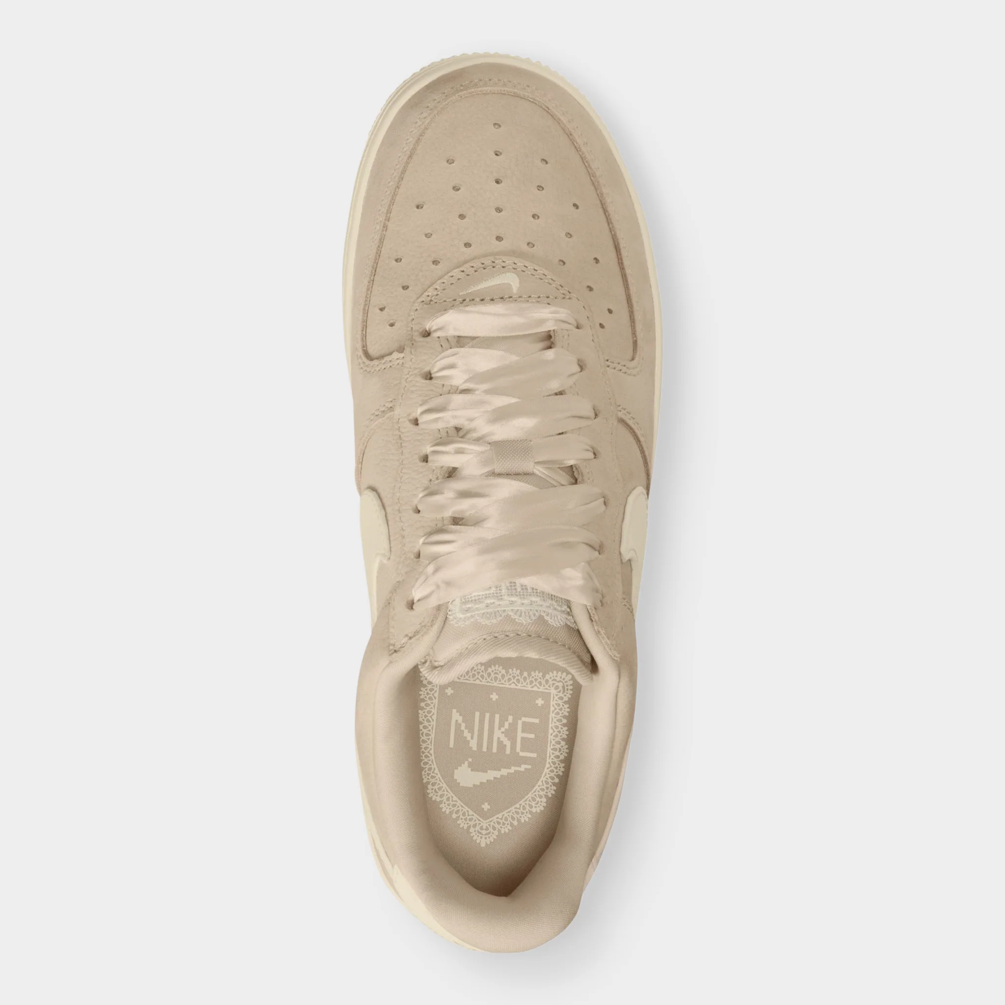 Nike Women's Air Force 1 Retro Oatmeal / Pale Ivory - Oatmeal - Image 6